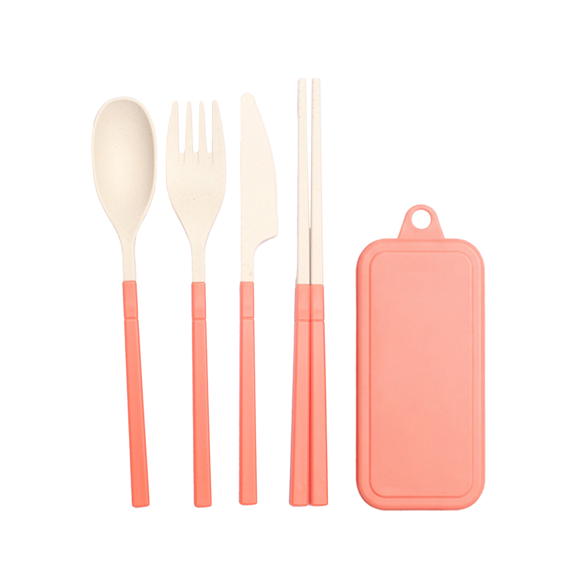 4 Pieces Travel Utensils Set - Image 2