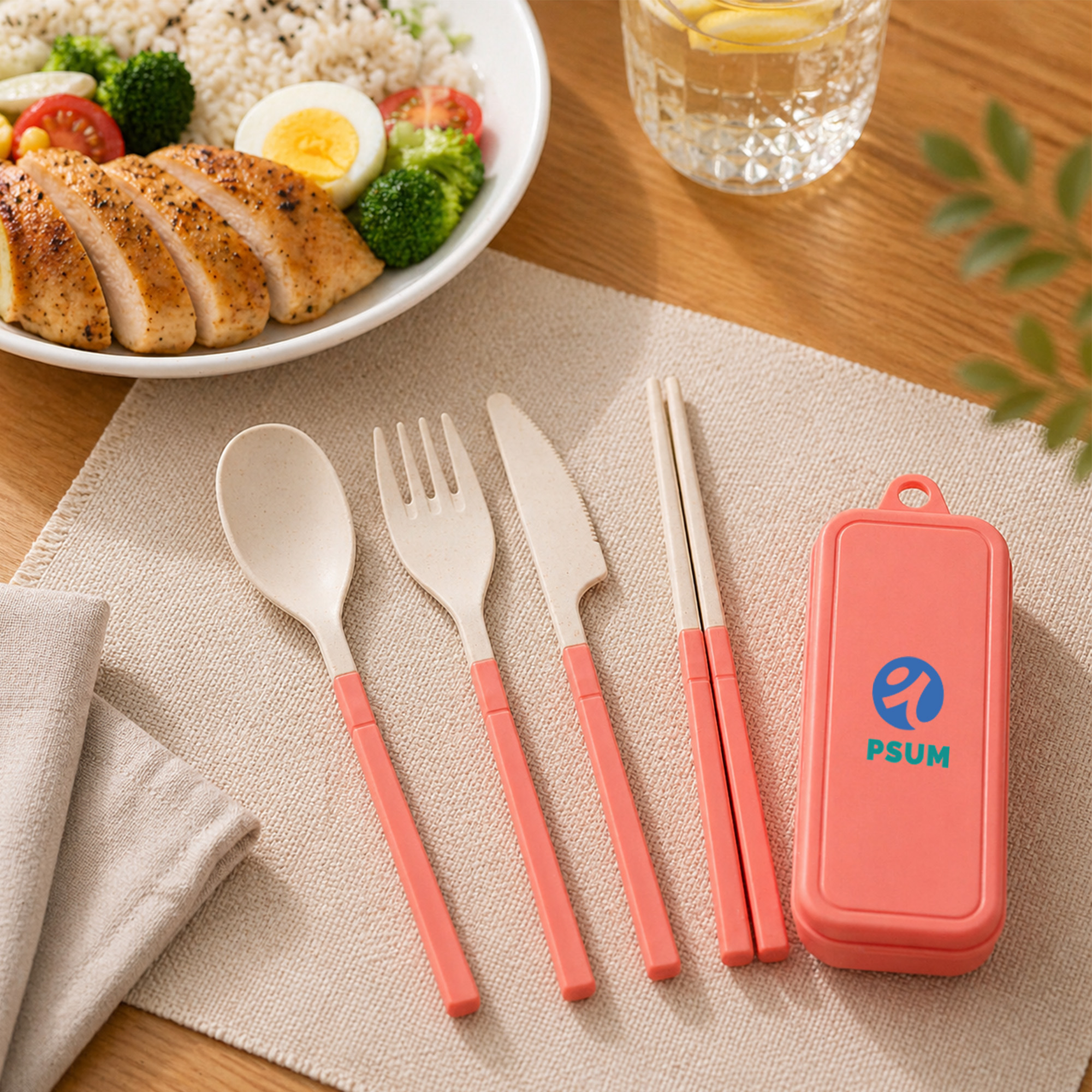 4 Pieces Travel Utensils Set - Image 12