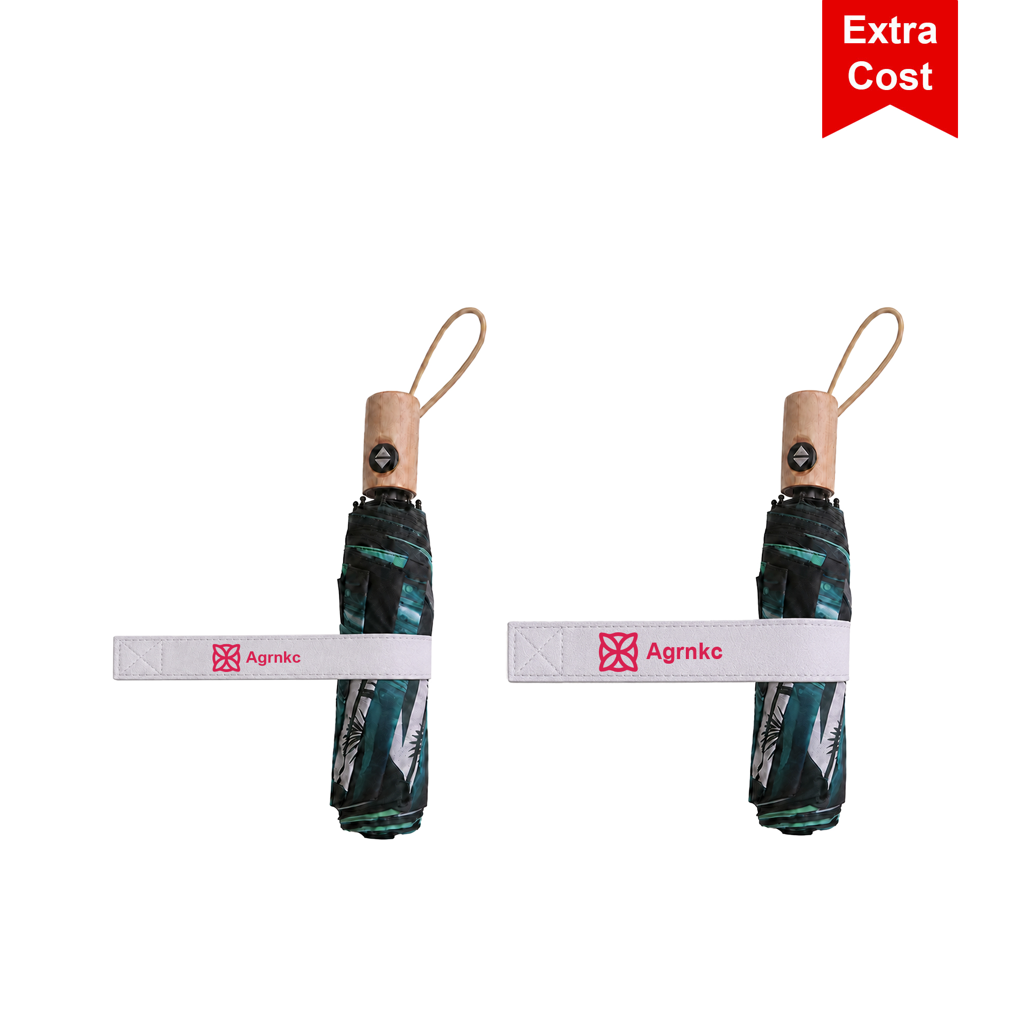 Triple folding RPET umbrella - auto open and close - Image 10
