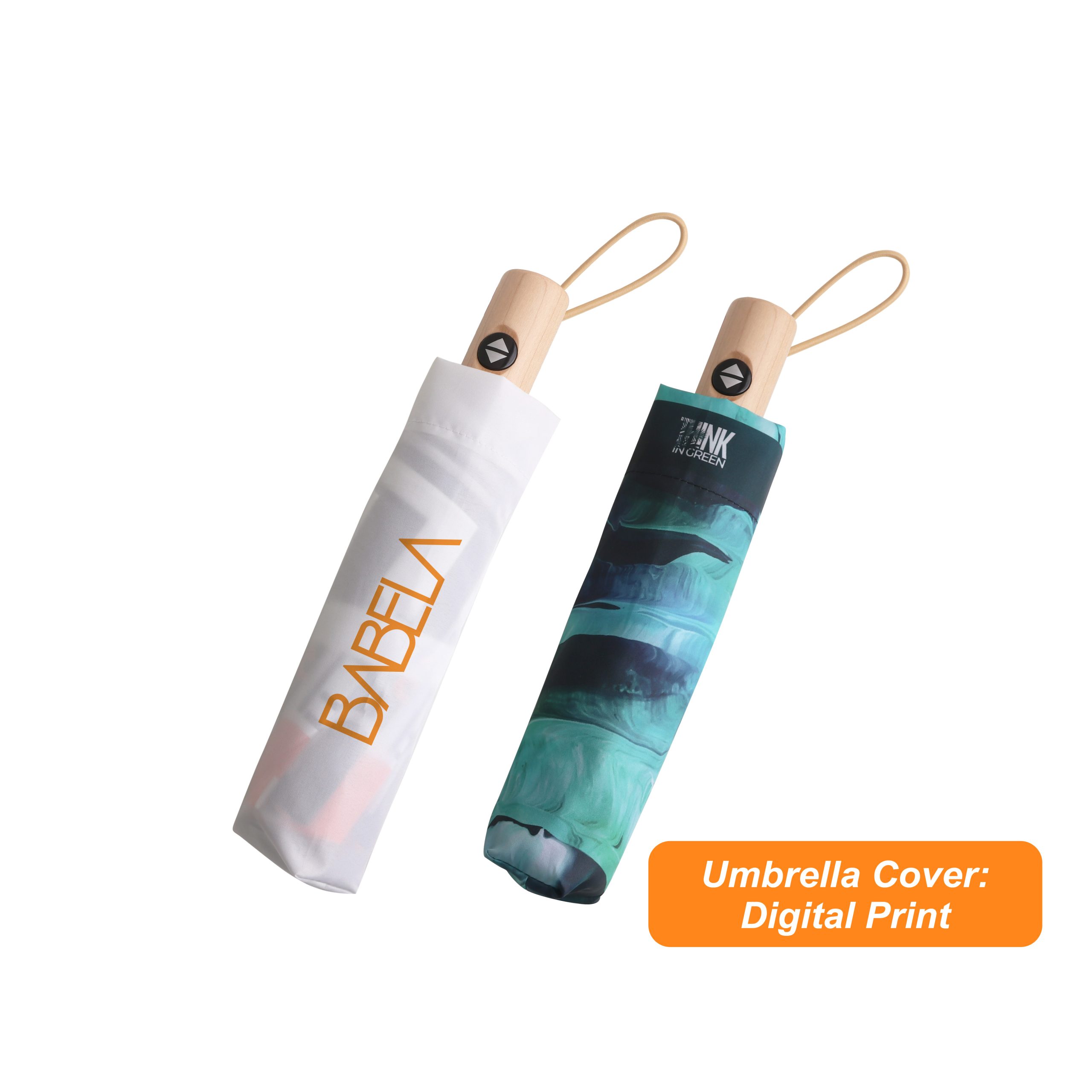 Triple folding RPET umbrella - auto open and close - Image 5