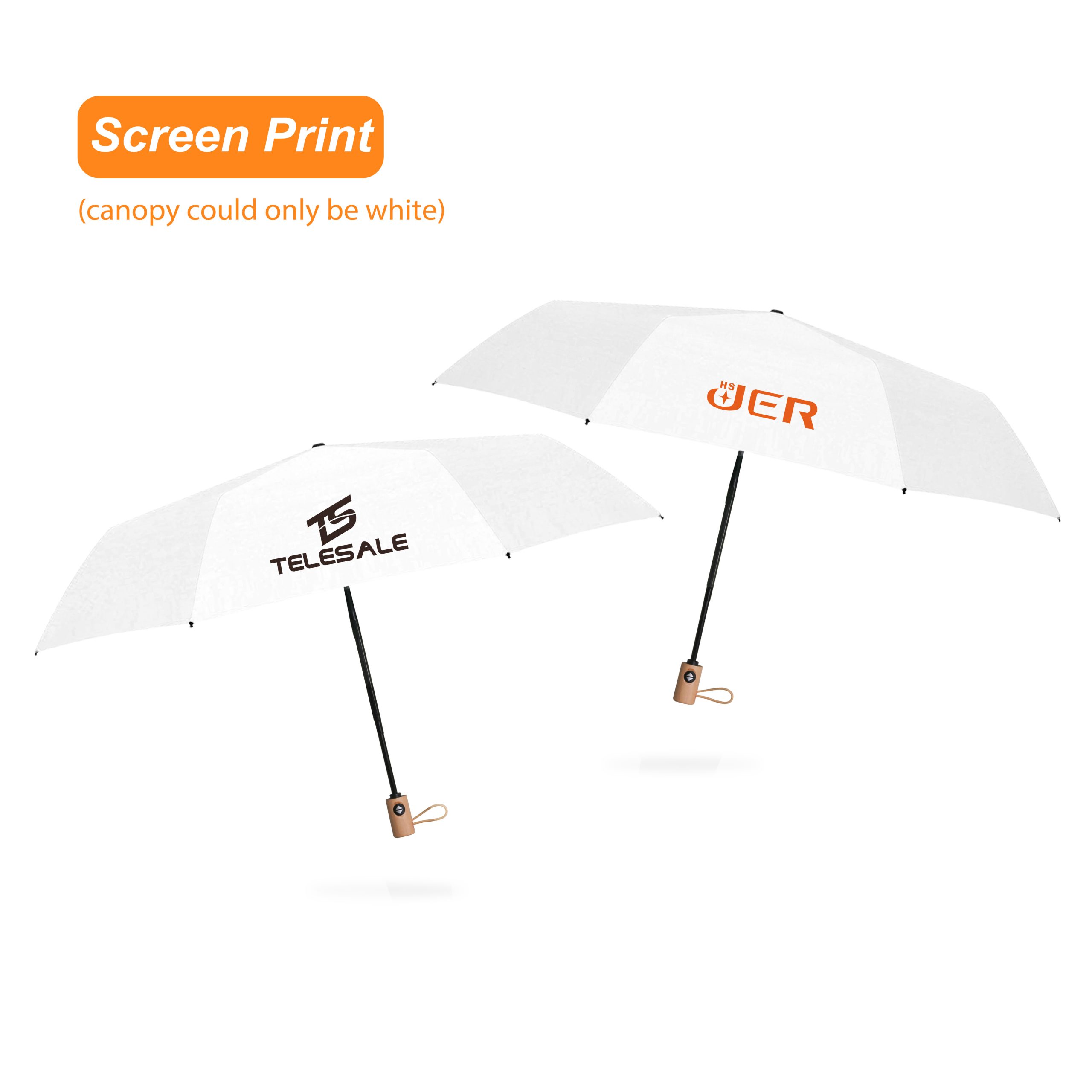 Triple folding RPET umbrella - auto open and close - Image 3