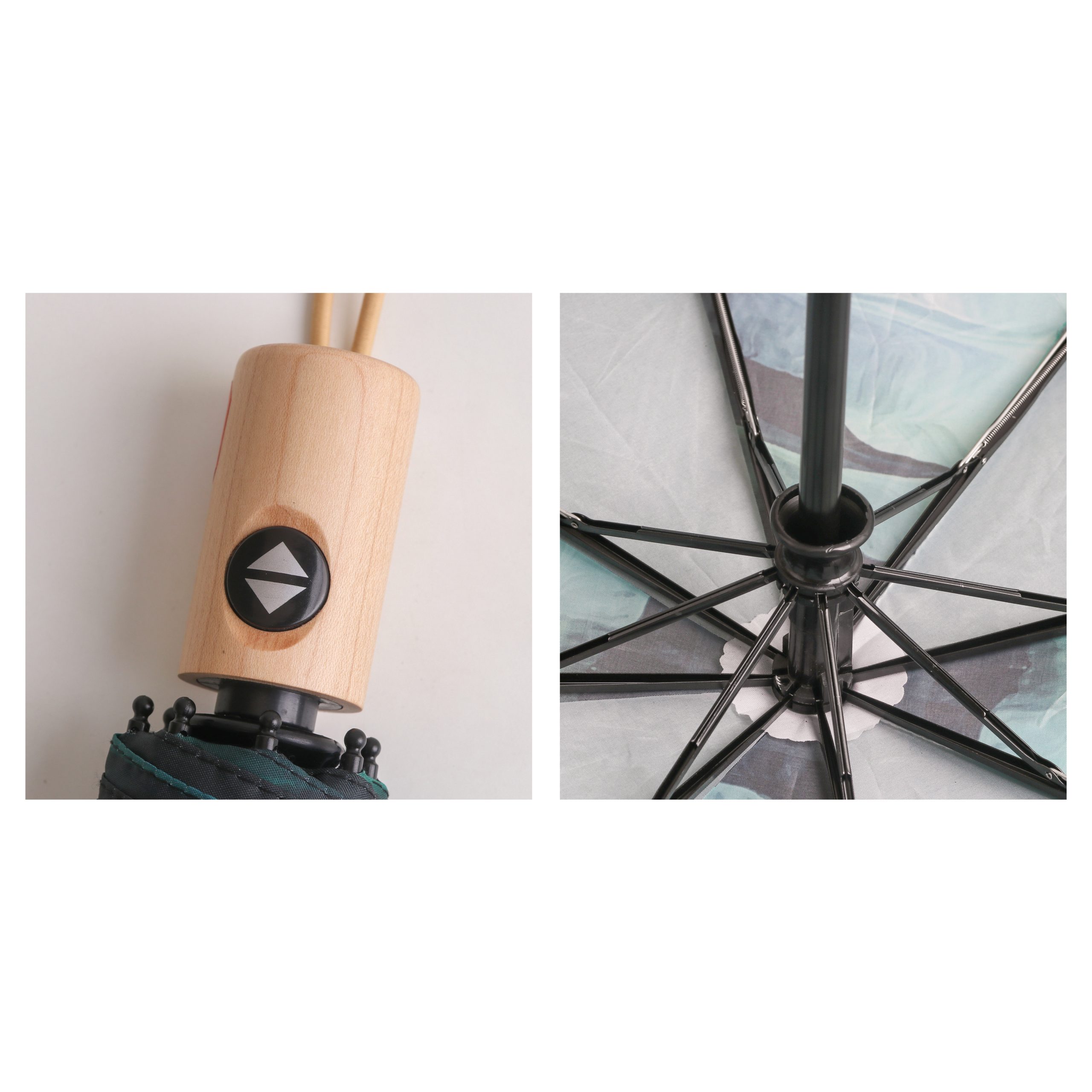 Triple folding RPET umbrella - auto open and close - Image 7