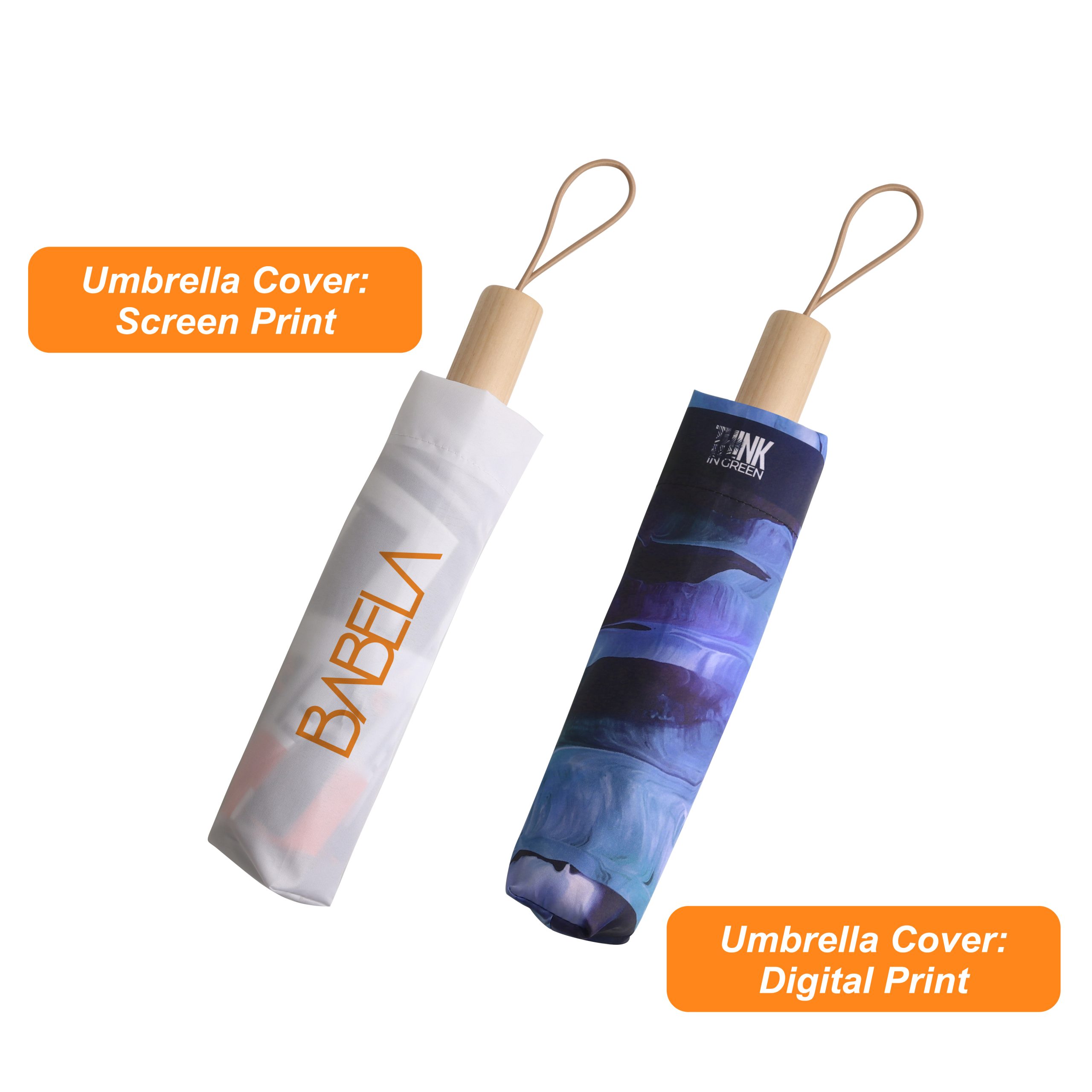 Regular Triple folding RPET umbrella - Image 5