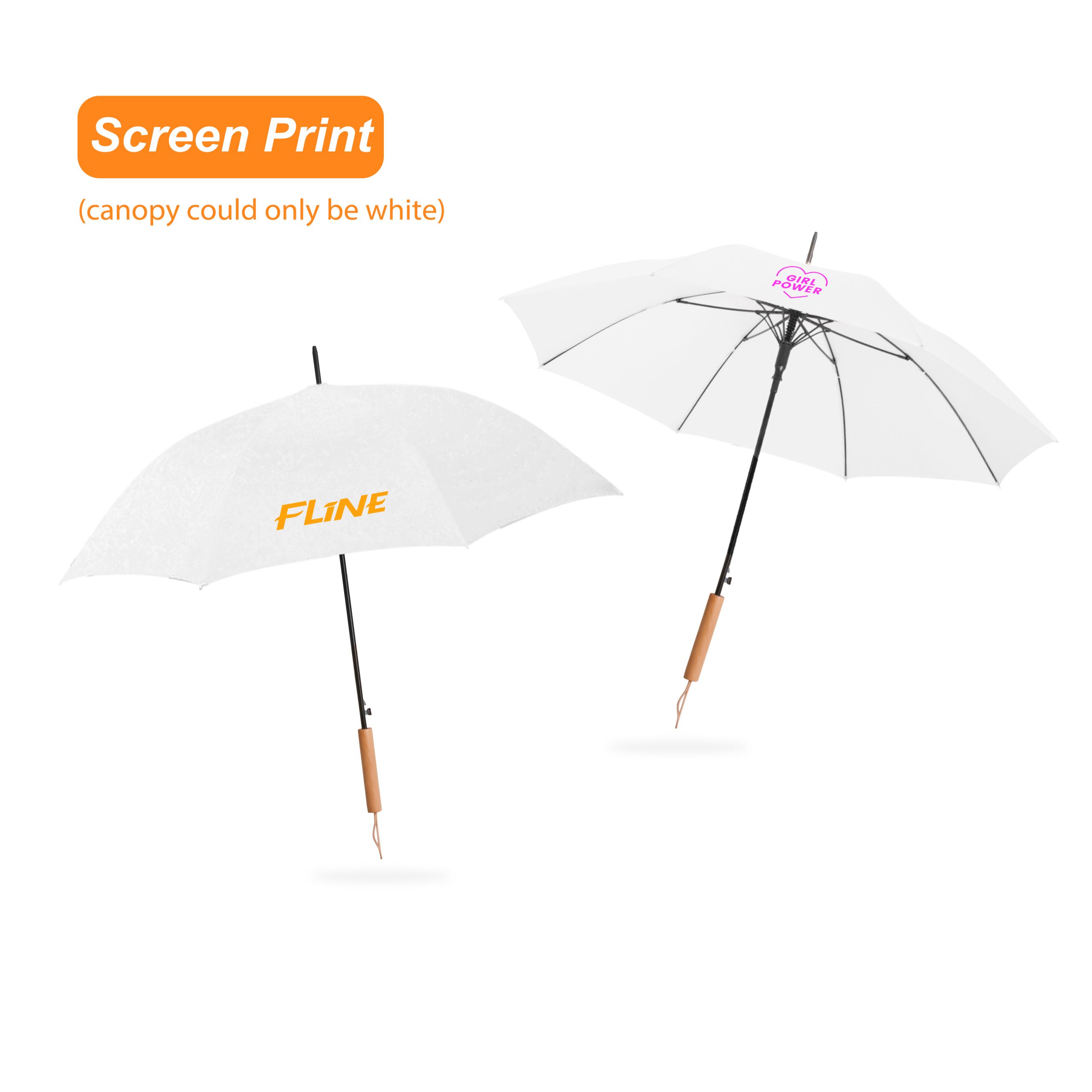 RPET Umbrella with Straight Handle - Image 3