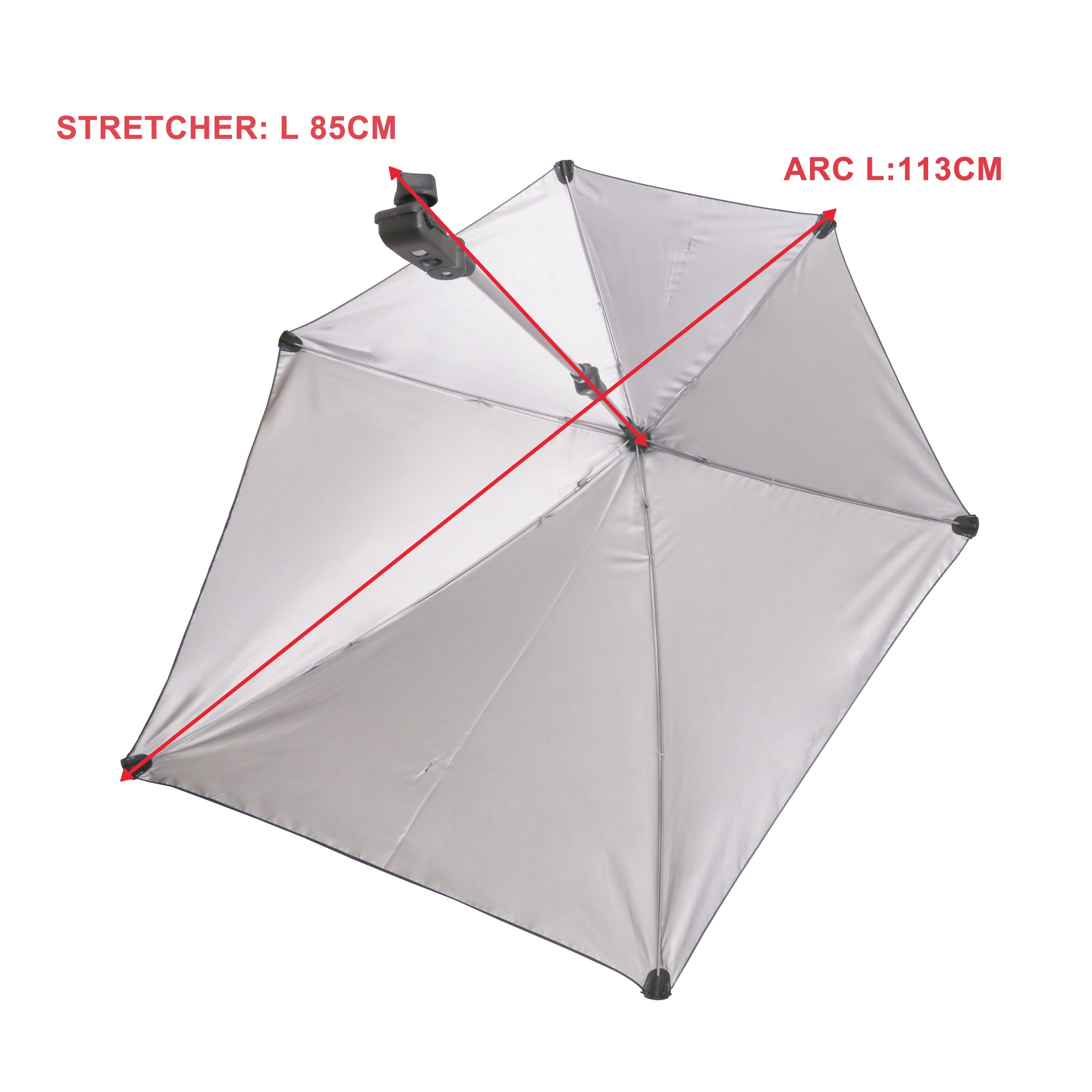 Adjustable Umbrella with Universal Clamp - Image 3
