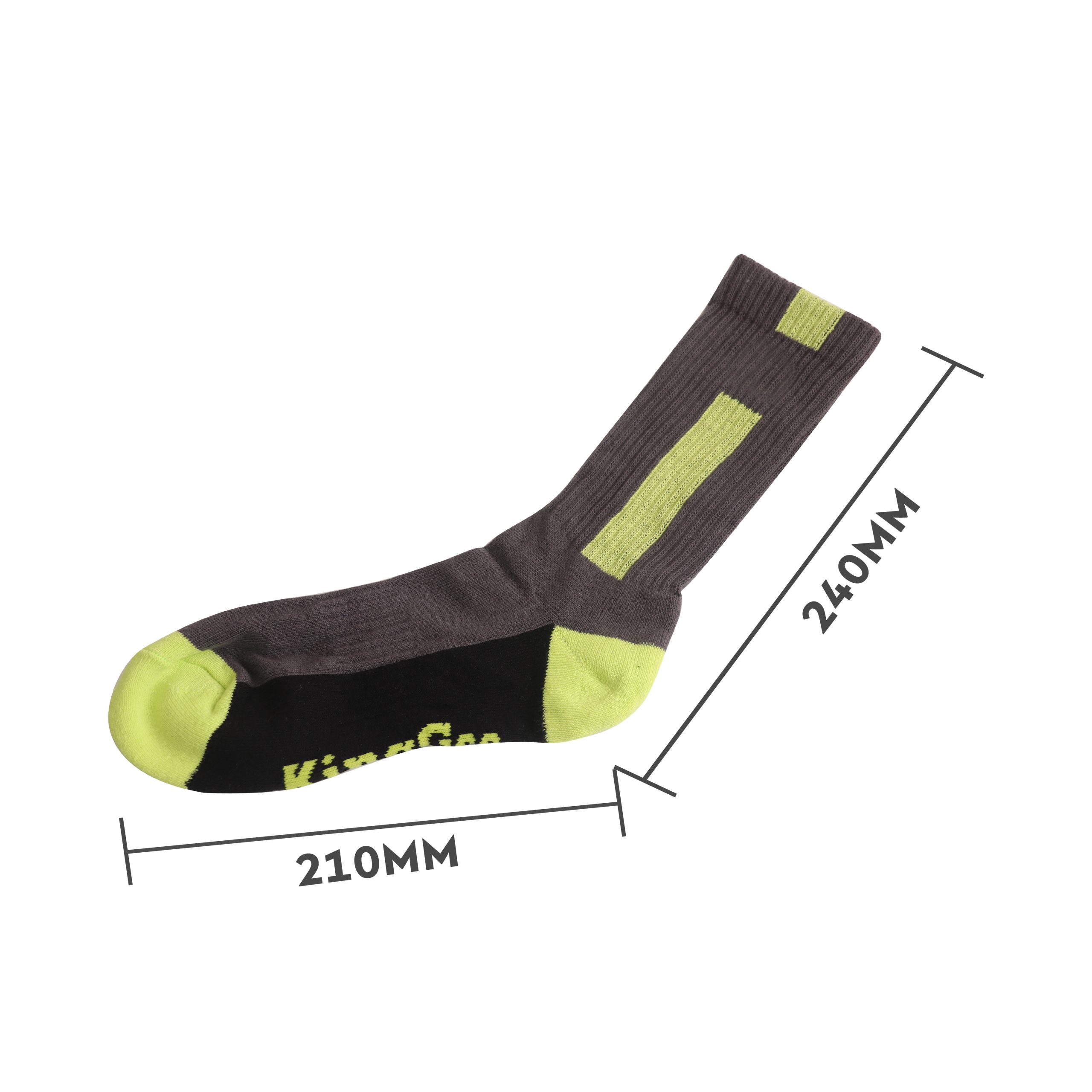 Premium Crew Woven Work Socks - With Towel Bottom - Image 5
