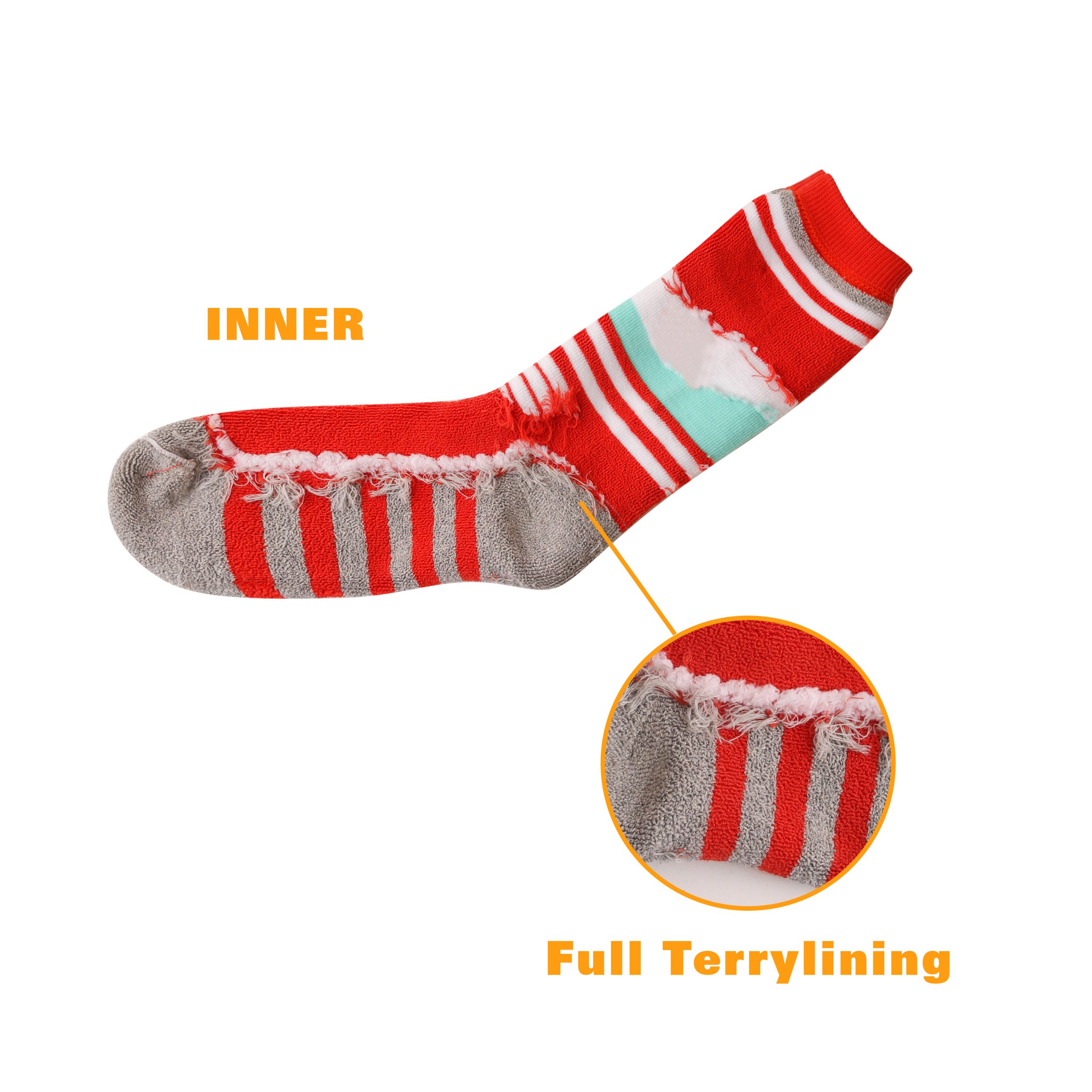 Crew Kids Thermal Custom Pattern Socks - Image 7