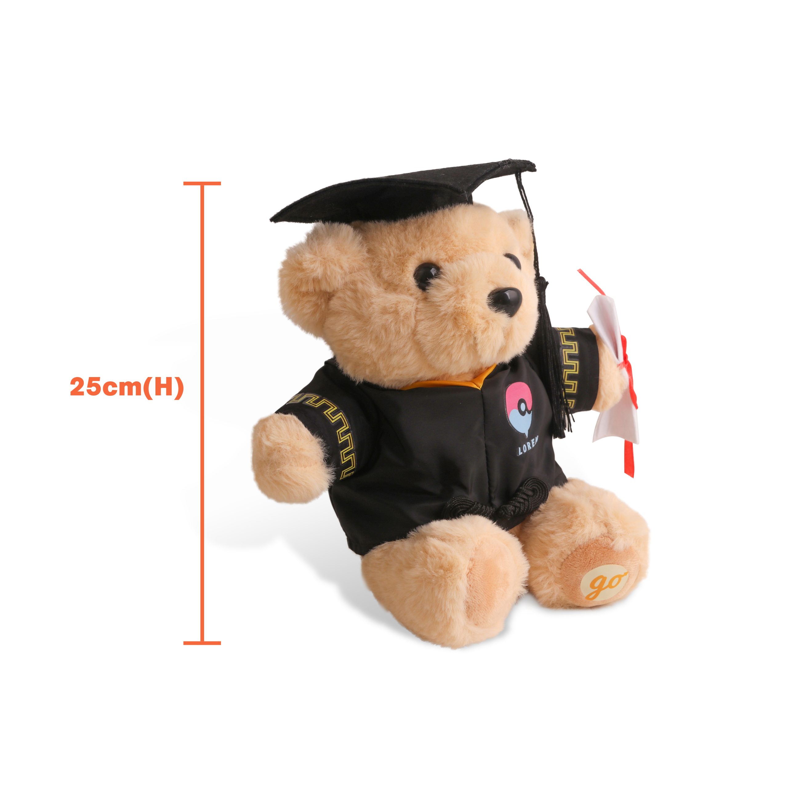 Graduation Bear Plush Toy - Image 3