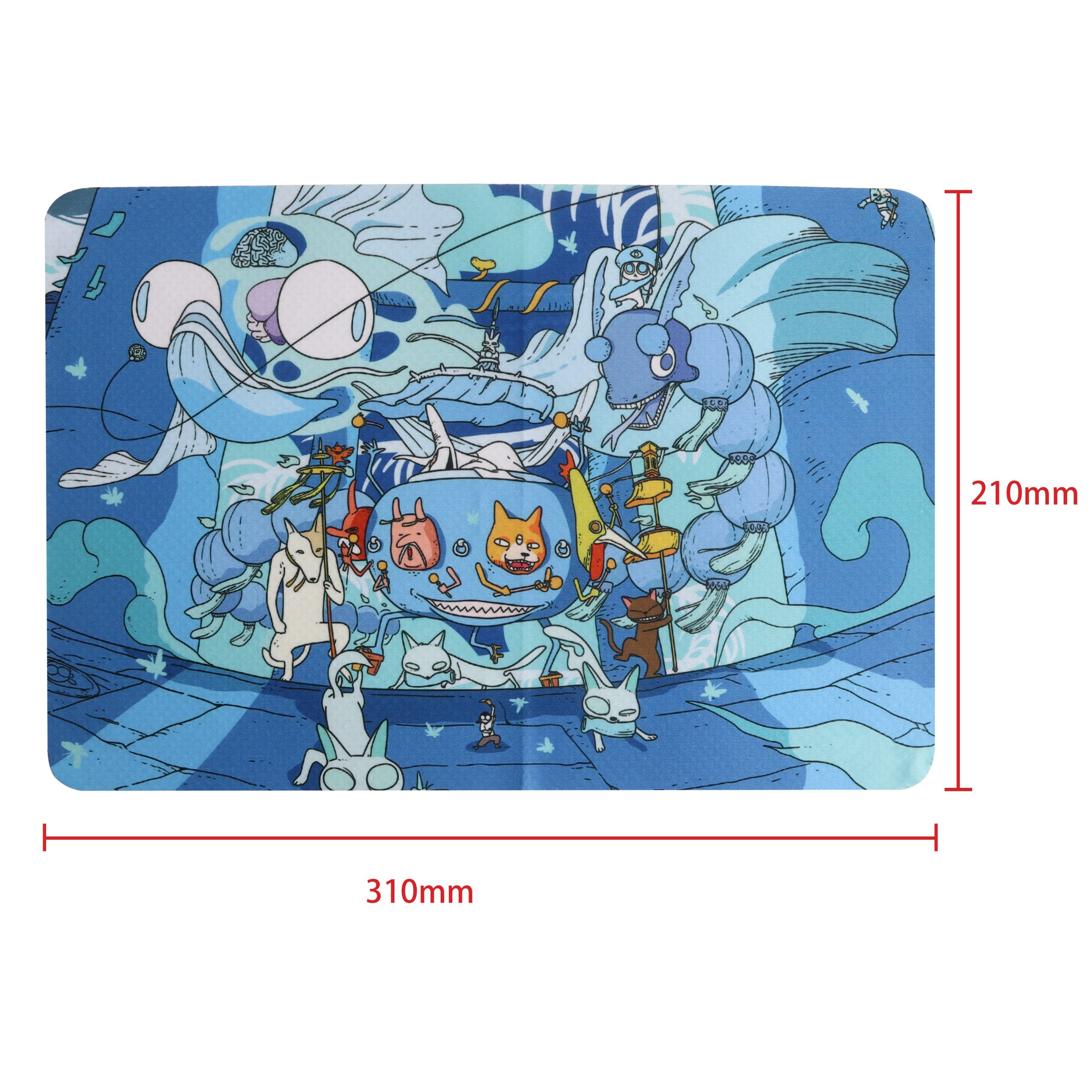 3-in-1 Microfibre Cleaning Mouse Pad - Image 5