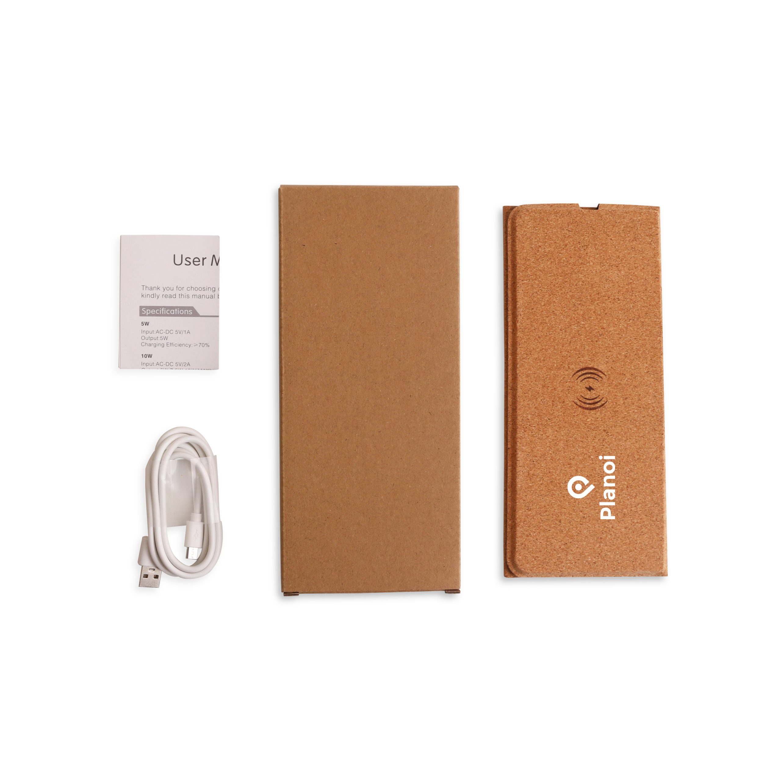 10W Foldable Cork Wireless Charger - Image 7