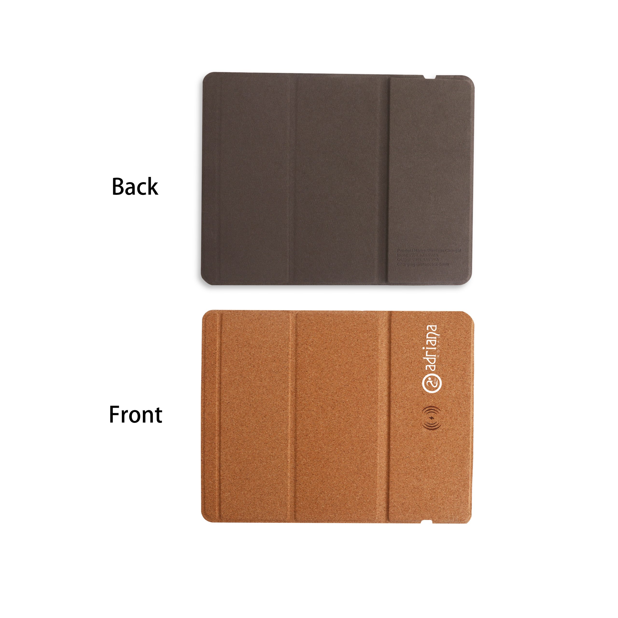10W Foldable Cork Wireless Charger - Image 3