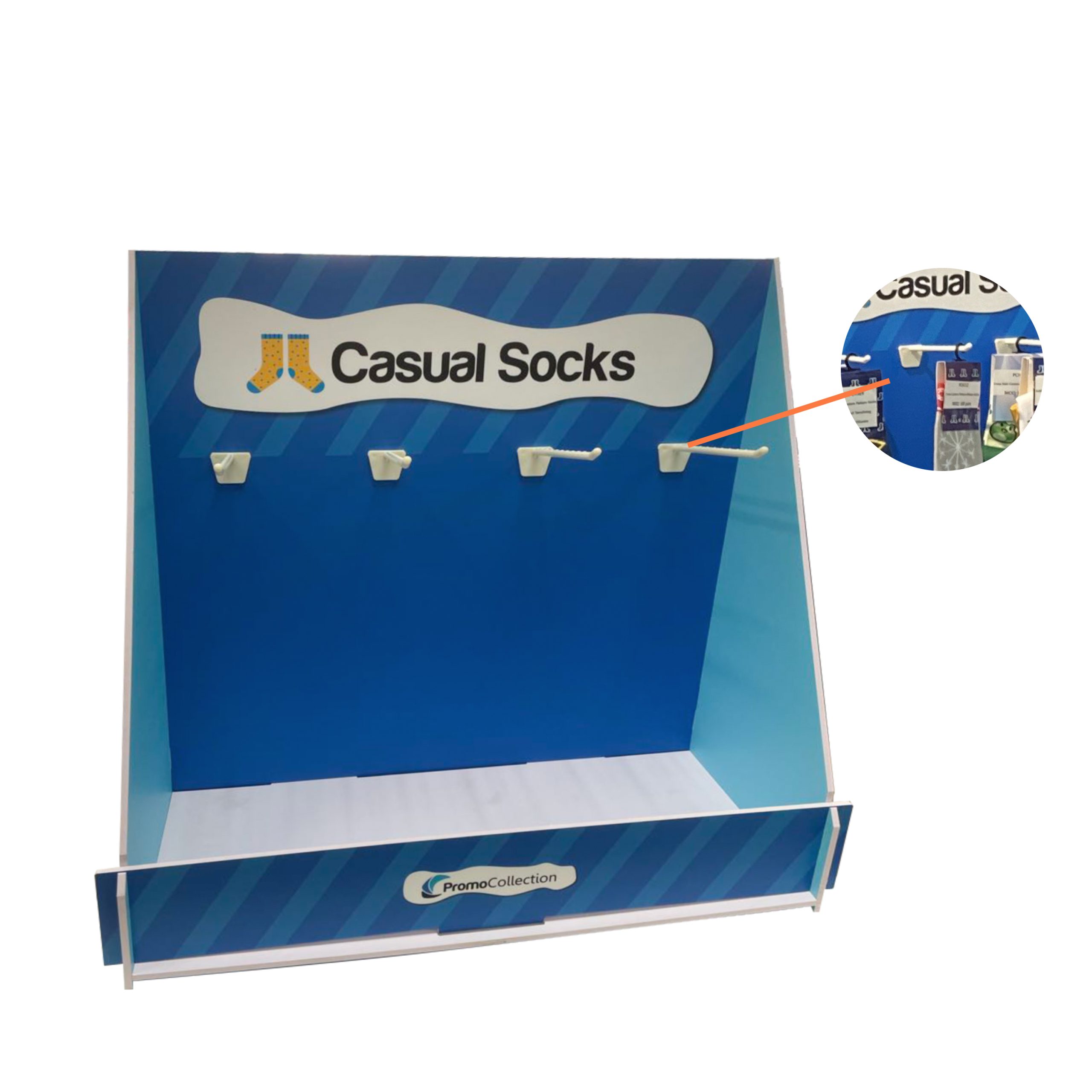Custom Socks Counter Display - Image 2