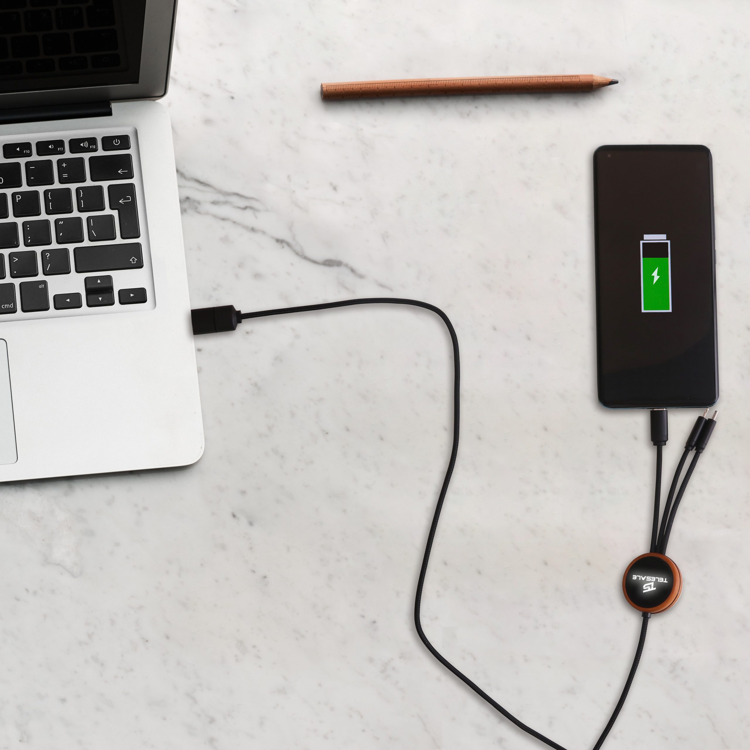 Long Light Up Charging Cable - Round Shape - Image 9