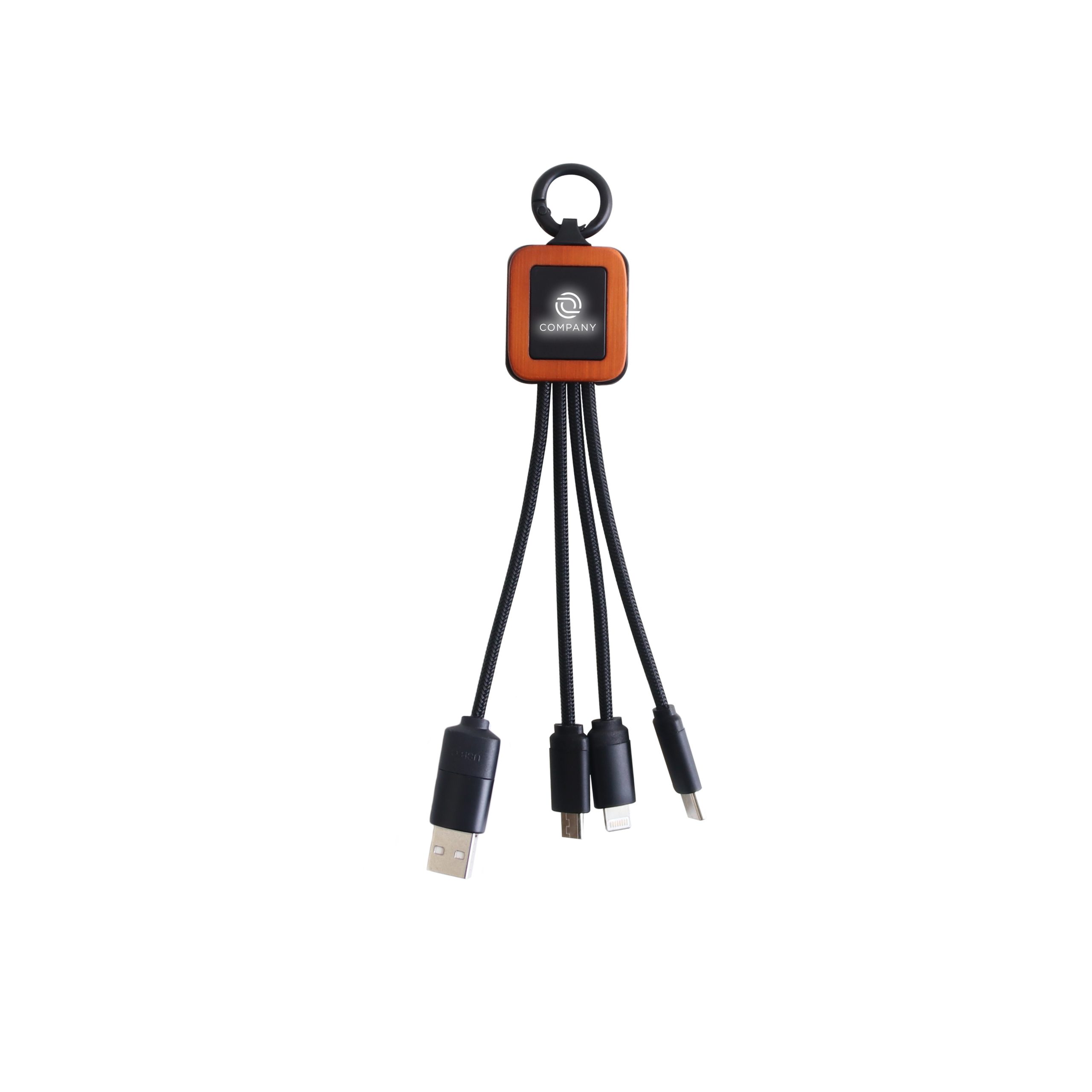 Light Up Charging Cable - Square Shape - Image 4