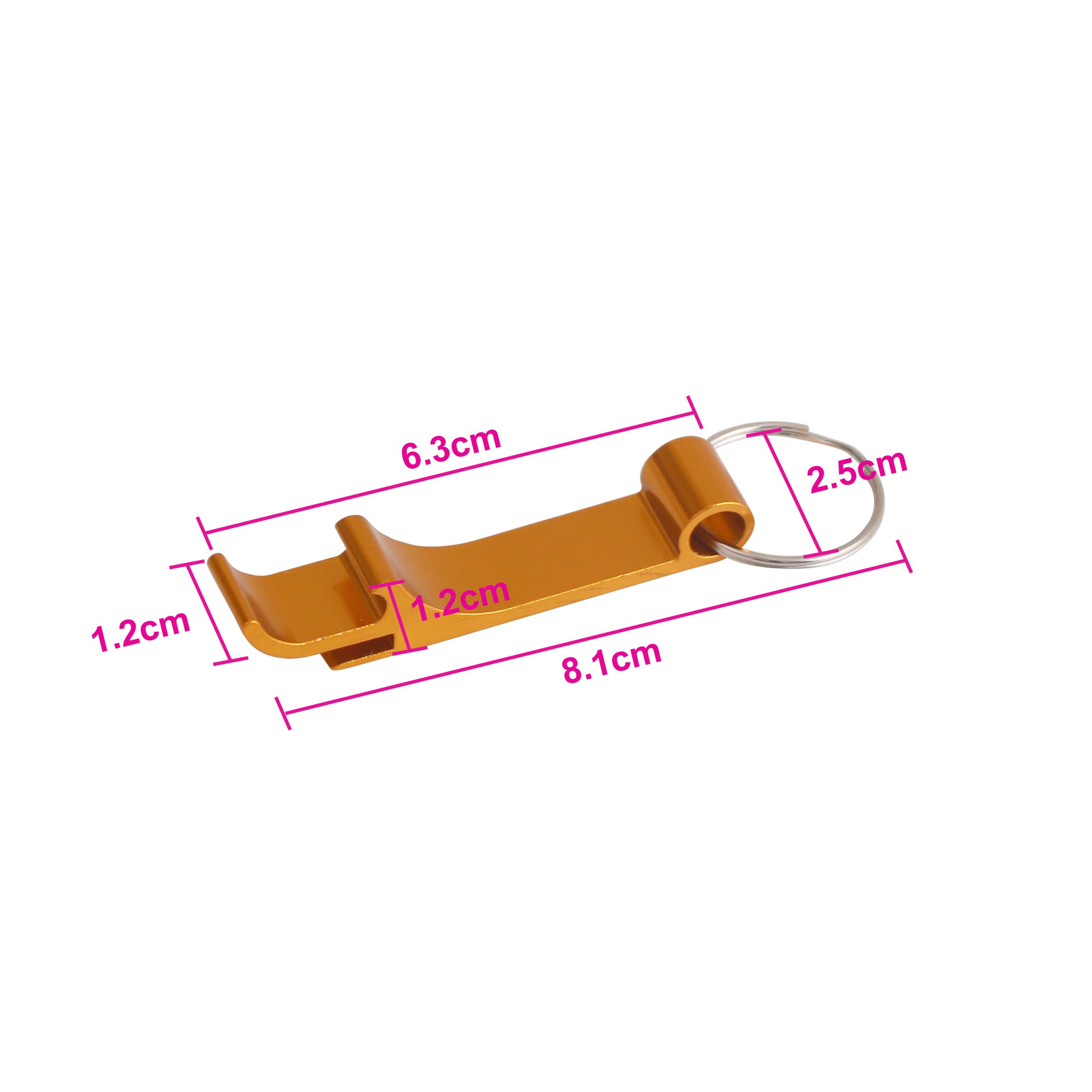 Aluminium Keyring Bottle Opener - Image 11
