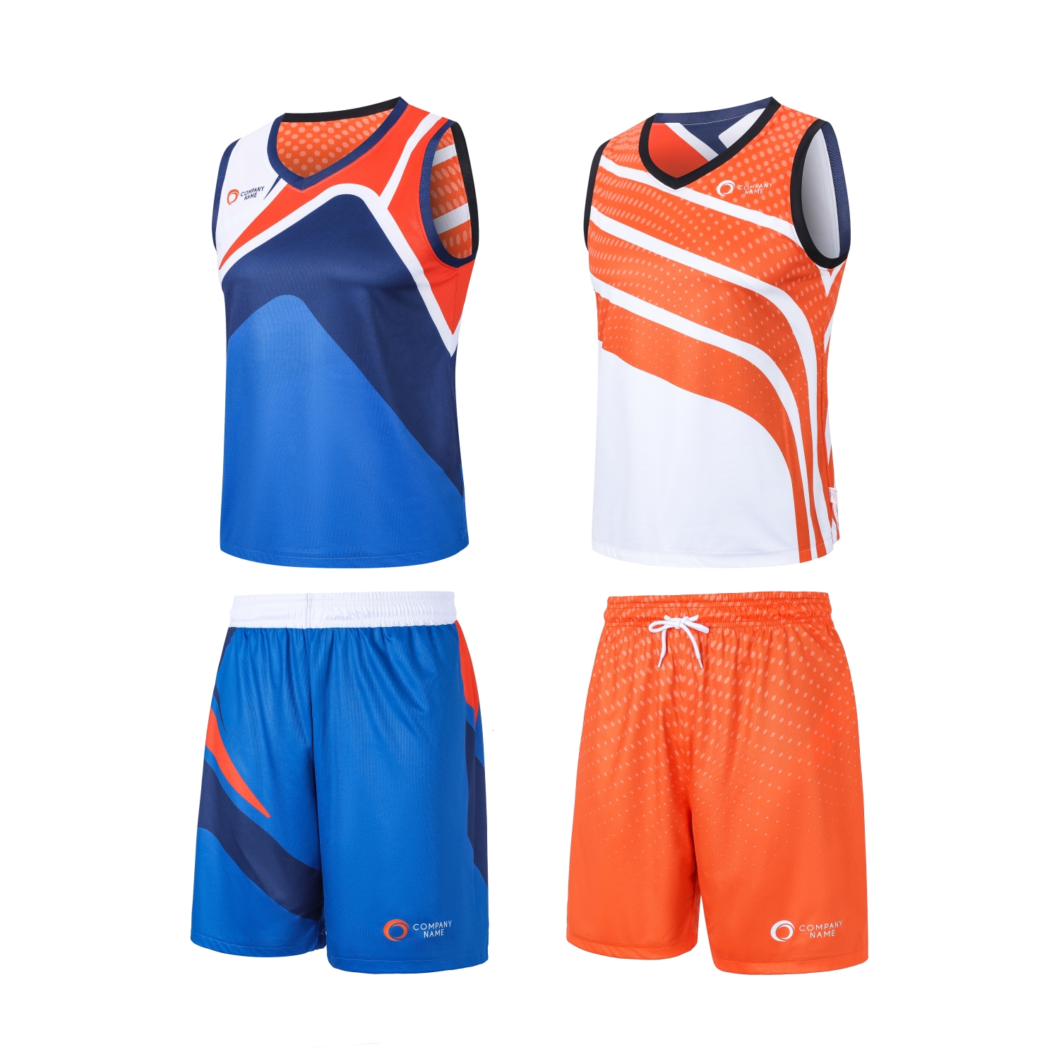 Unisex Adults 100% Polyester Sublimated Reversible Basketball Shorts - Image 2