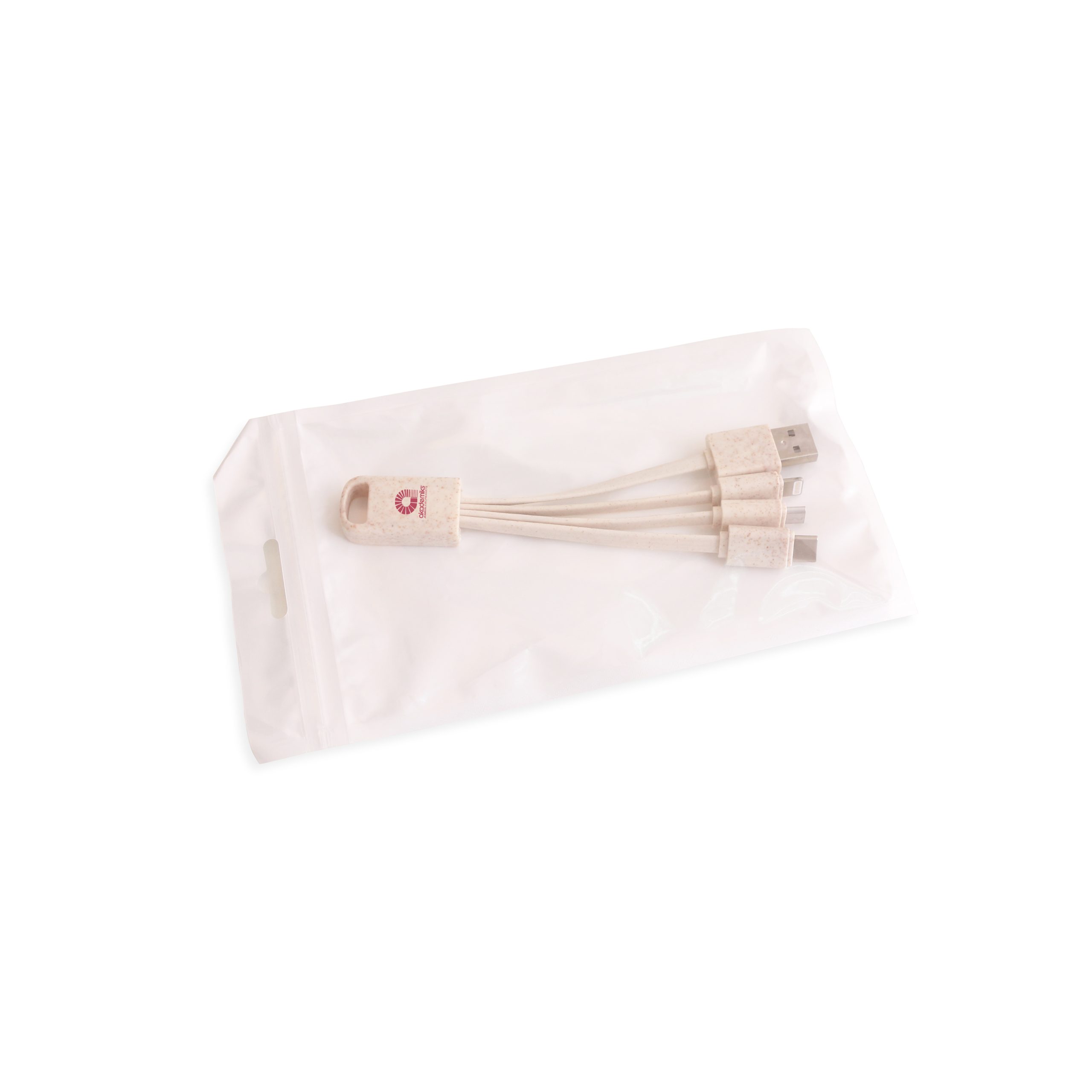Wheat Straw Charging Cable - Square Shape B - Image 4