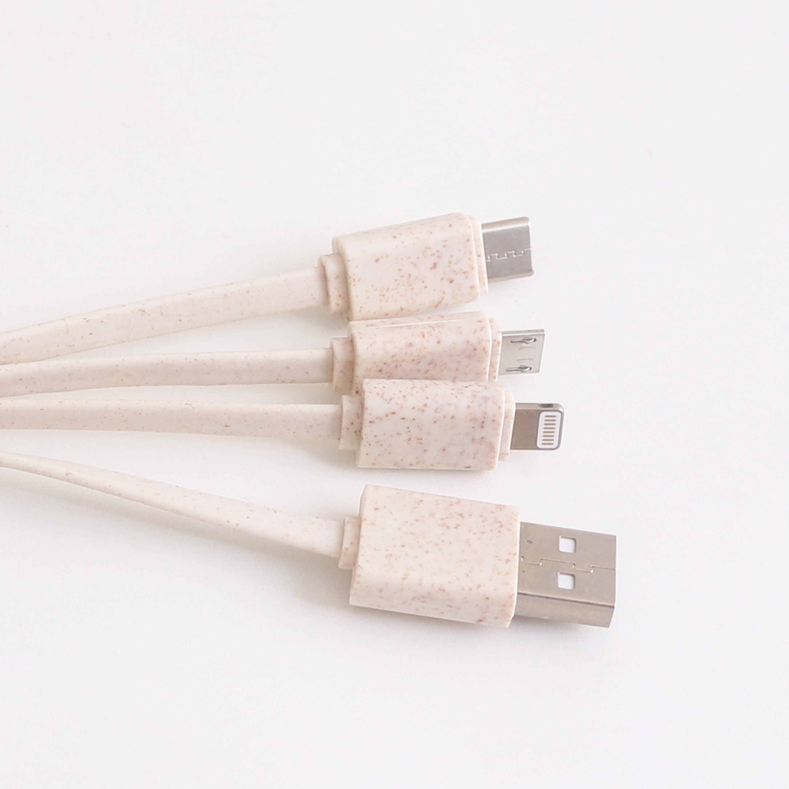 Wheat Straw Charging Cable - Square Shape B - Image 5