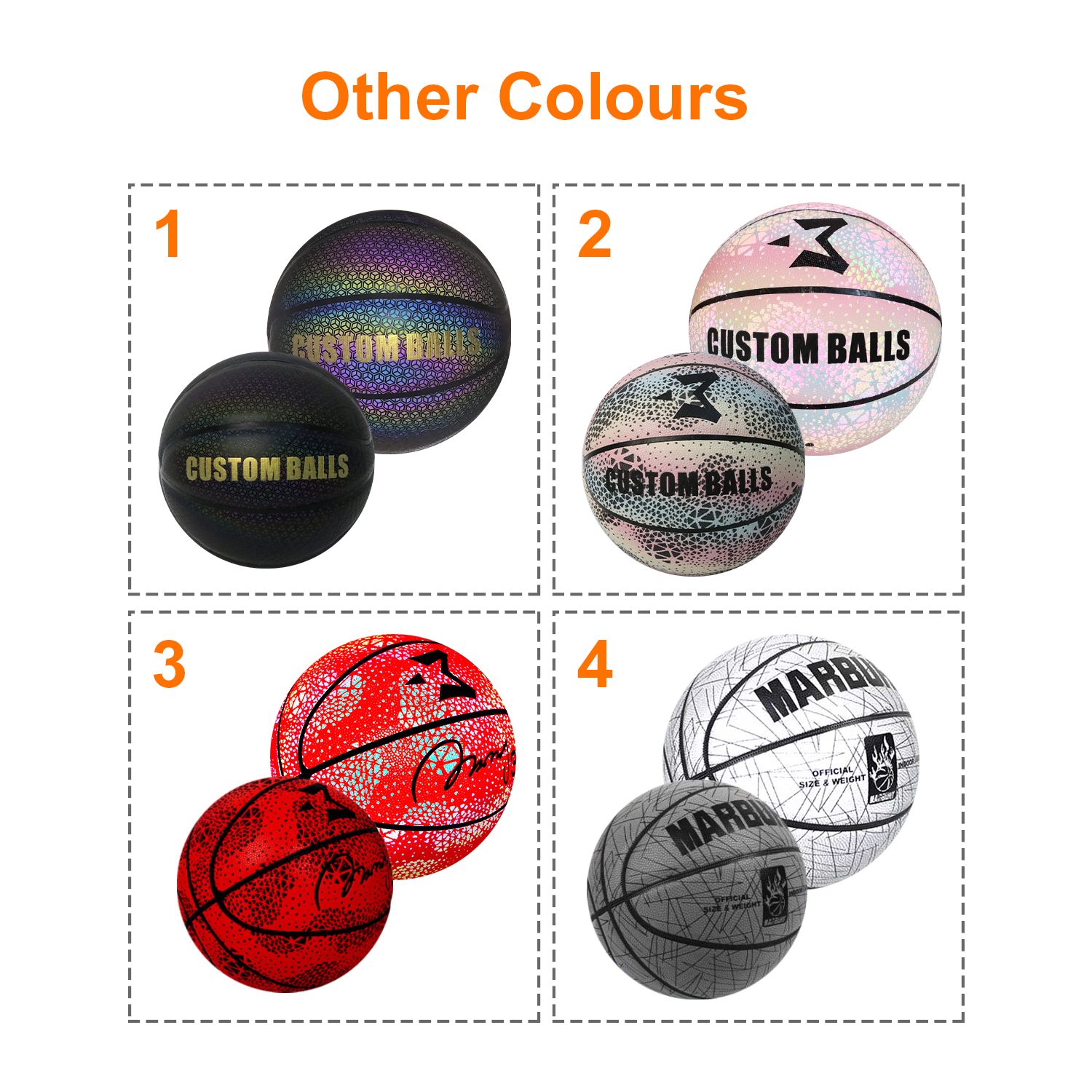 Holographic Glowing Basketball - Image 7