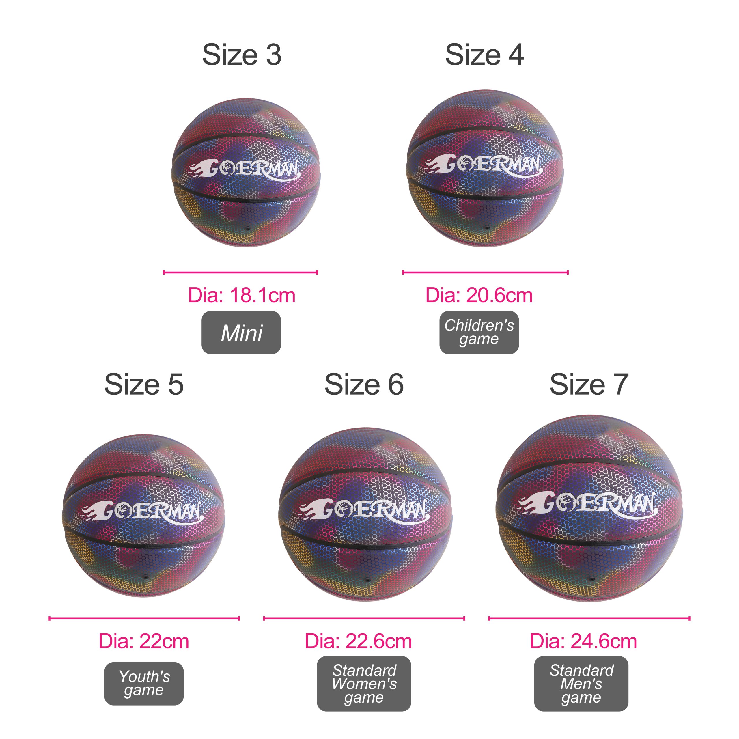 Holographic Glowing Basketball - Image 6