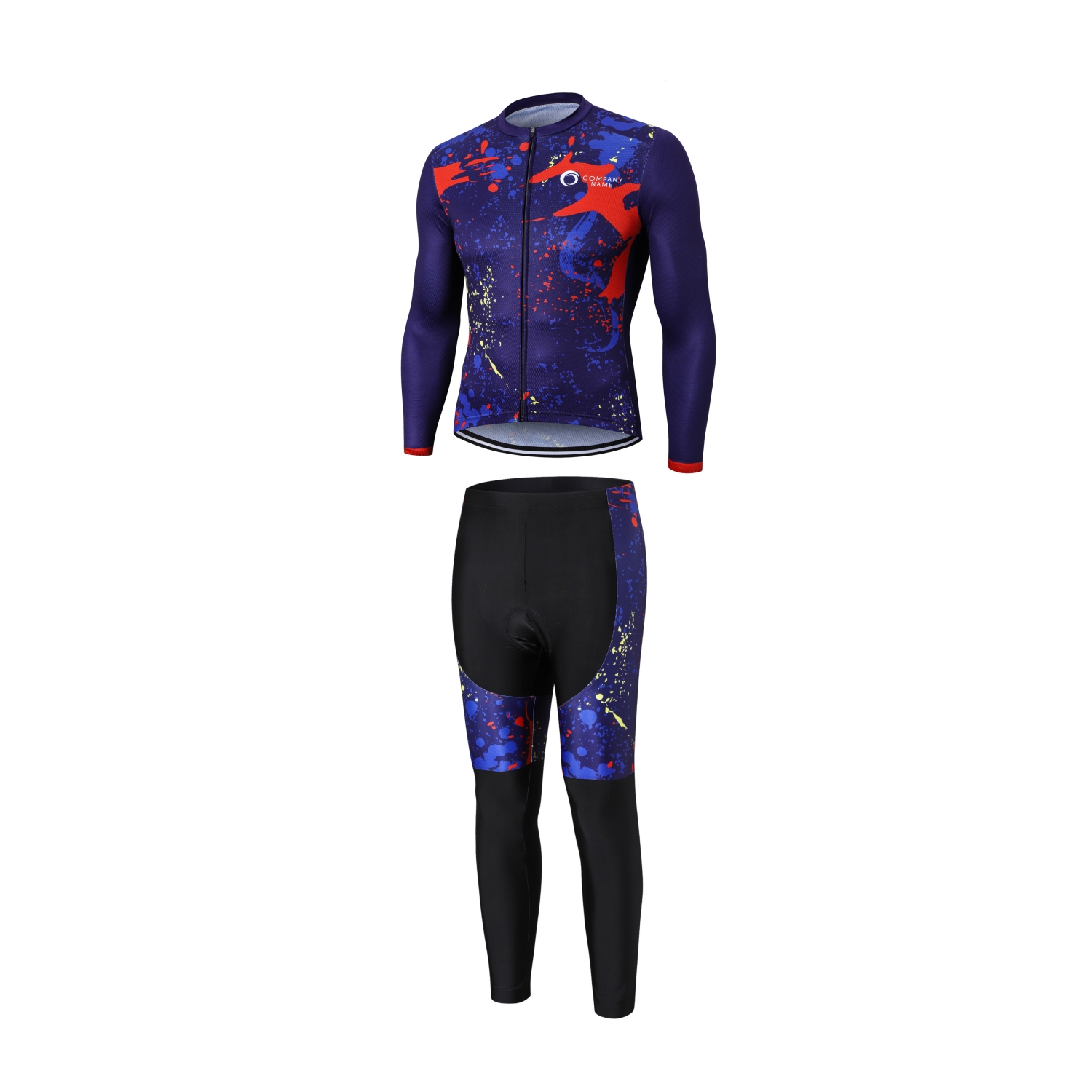 Men's Sublimated Cycling Tights - Image 5