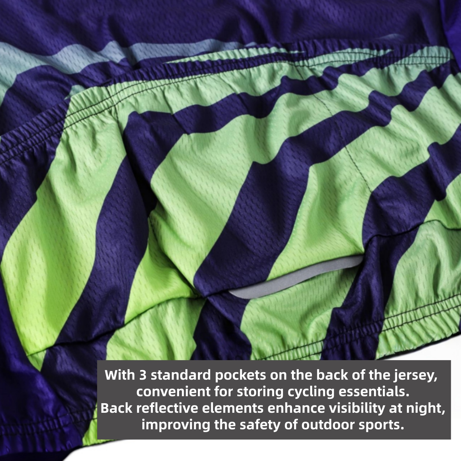 Men's Sublimated Cycling Vest - Image 7
