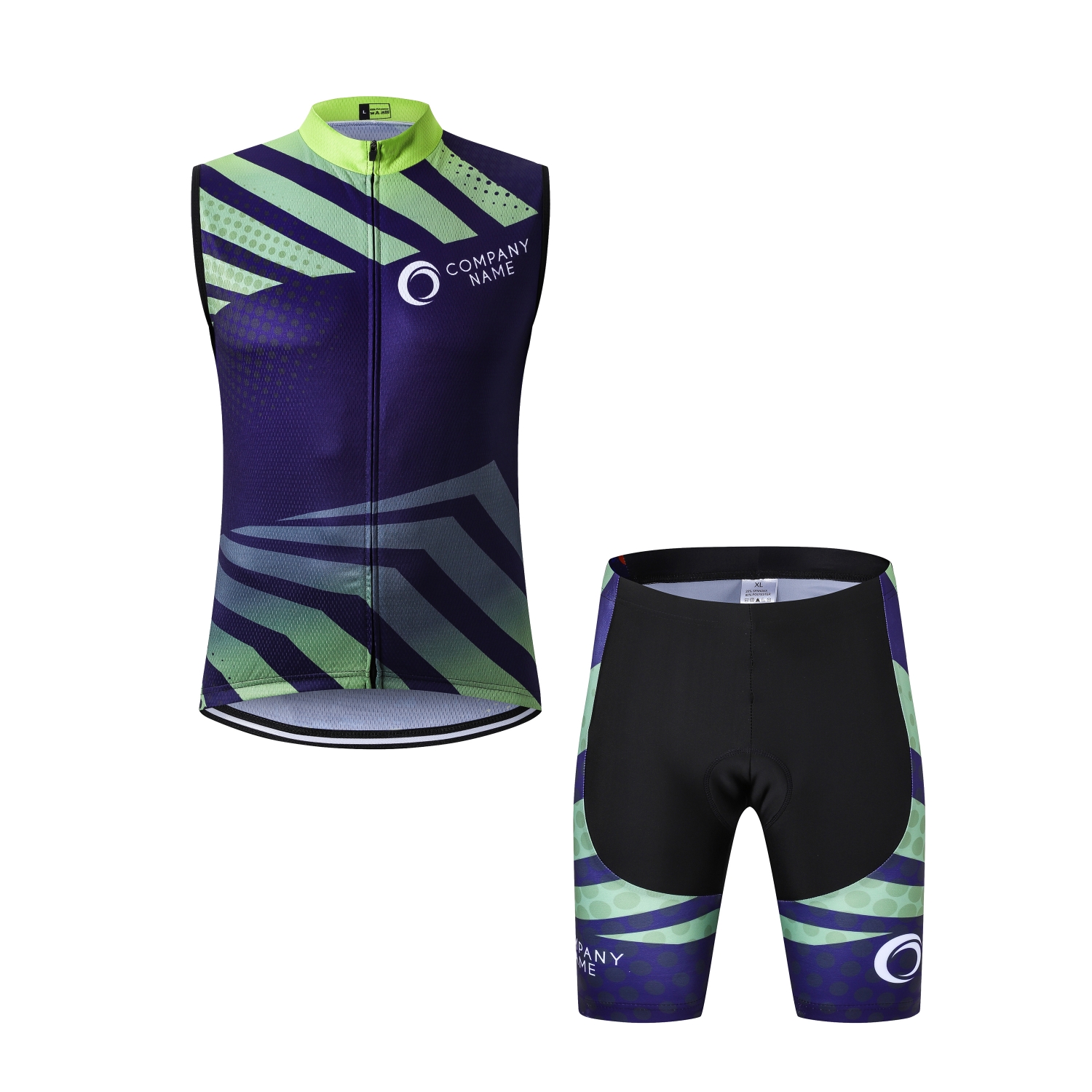Men's Sublimated Cycling Vest - Image 5