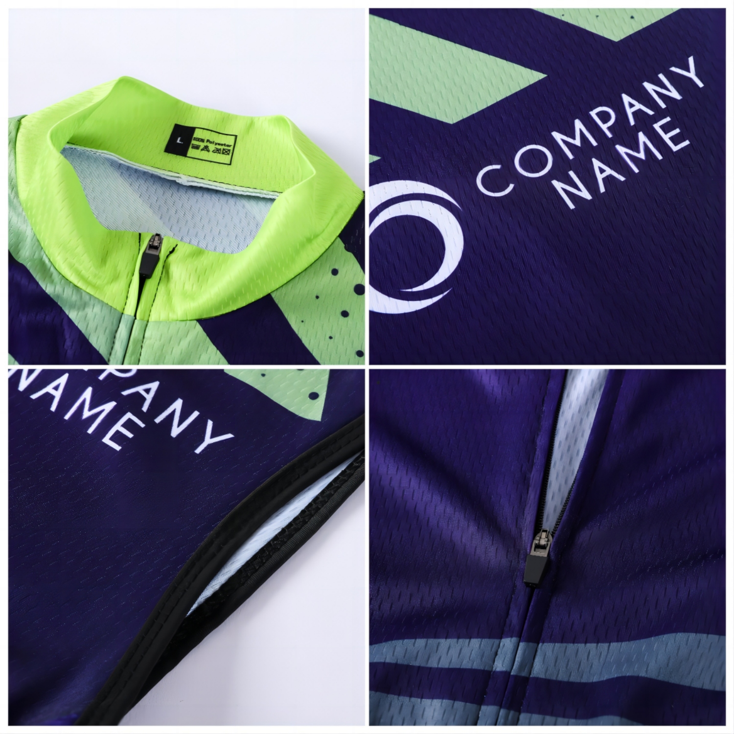Men's Sublimated Cycling Vest - Image 6