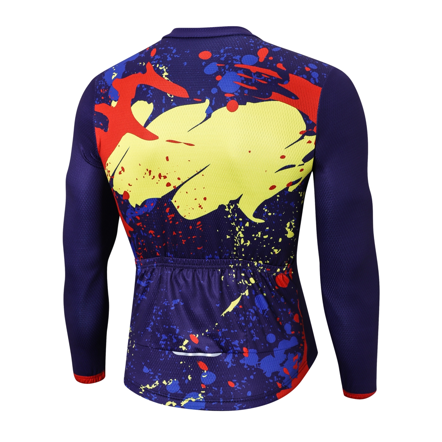 Men's Sublimated Long Sleeve Cycling Jersey - Image 4