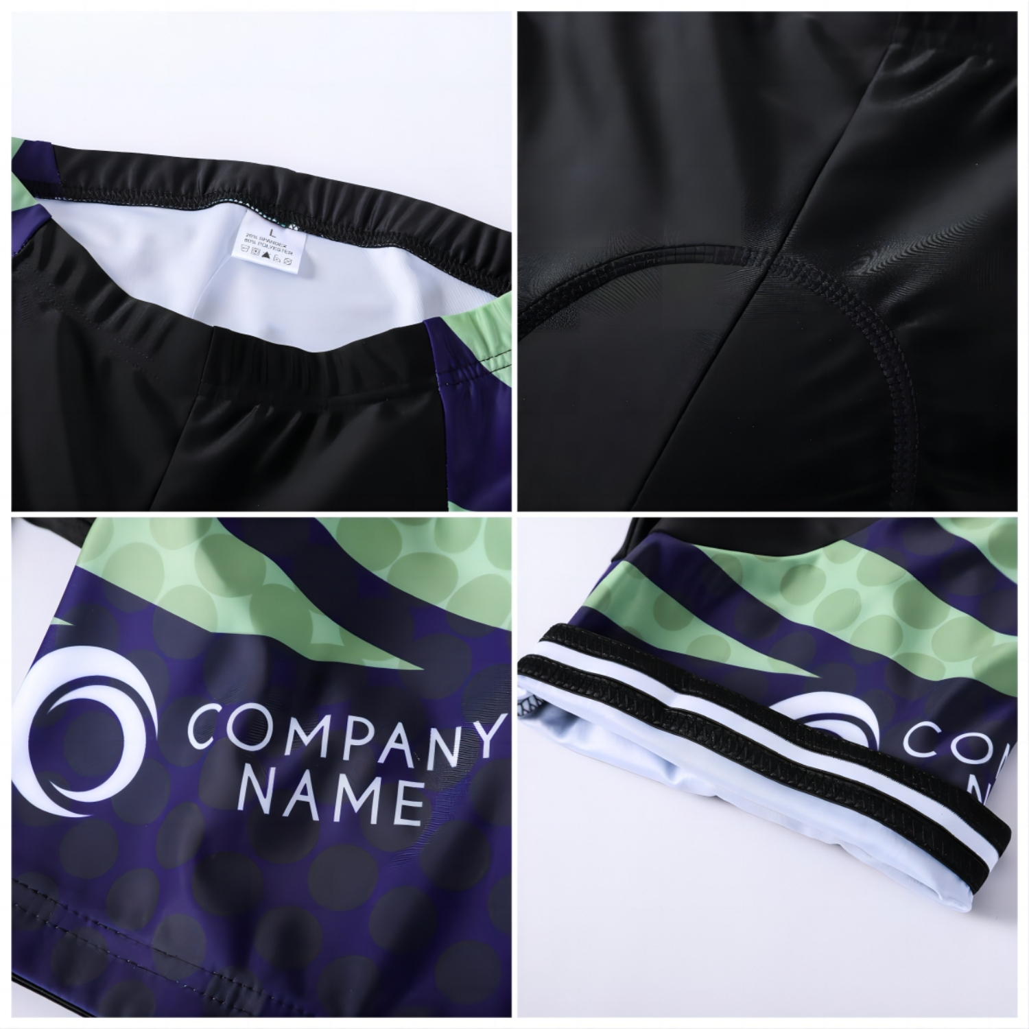 Men's Sublimated Cycling Shorts - Image 8