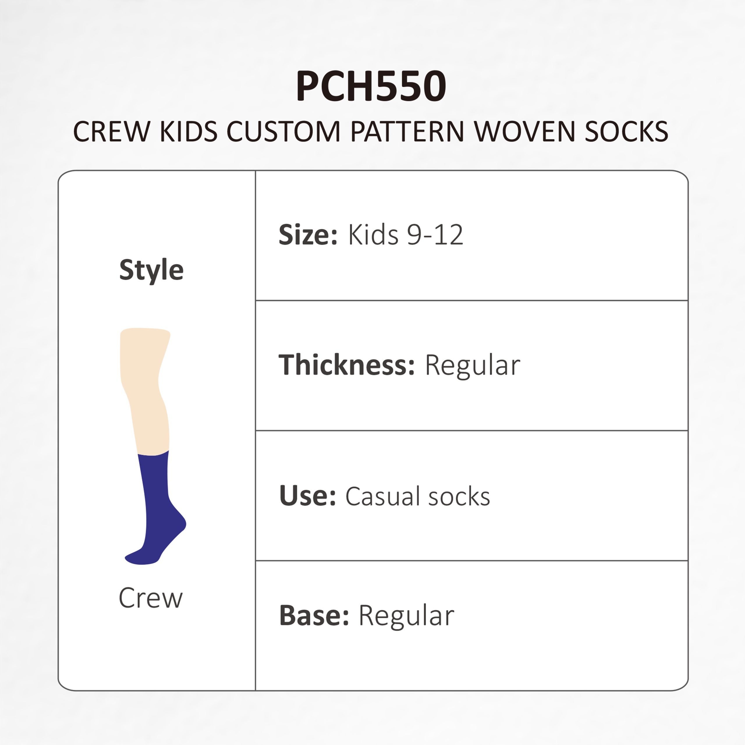 Crew Kids Custom Pattern Woven Socks - Image 11