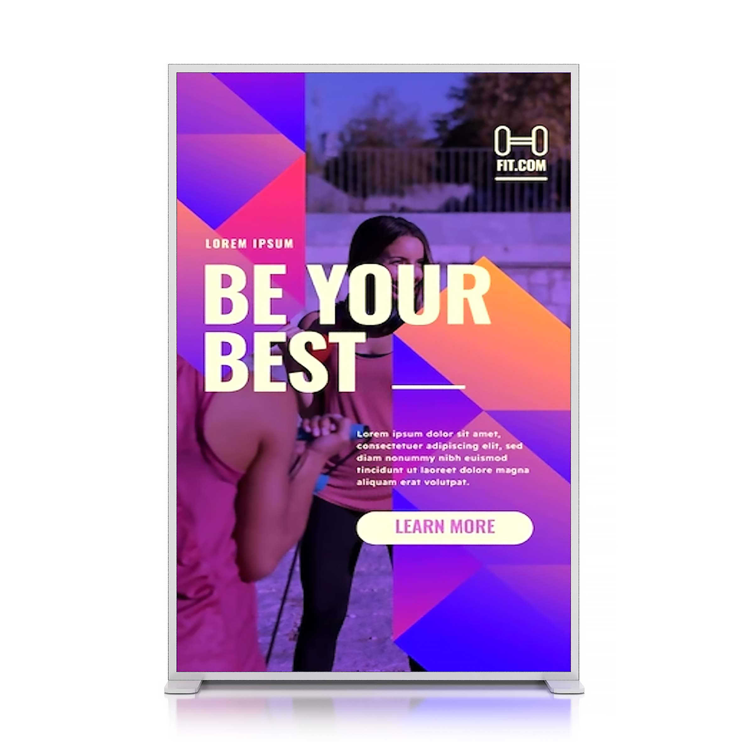 SEG Backlit LED Light Box Display (100 x 150cm) - Image 2
