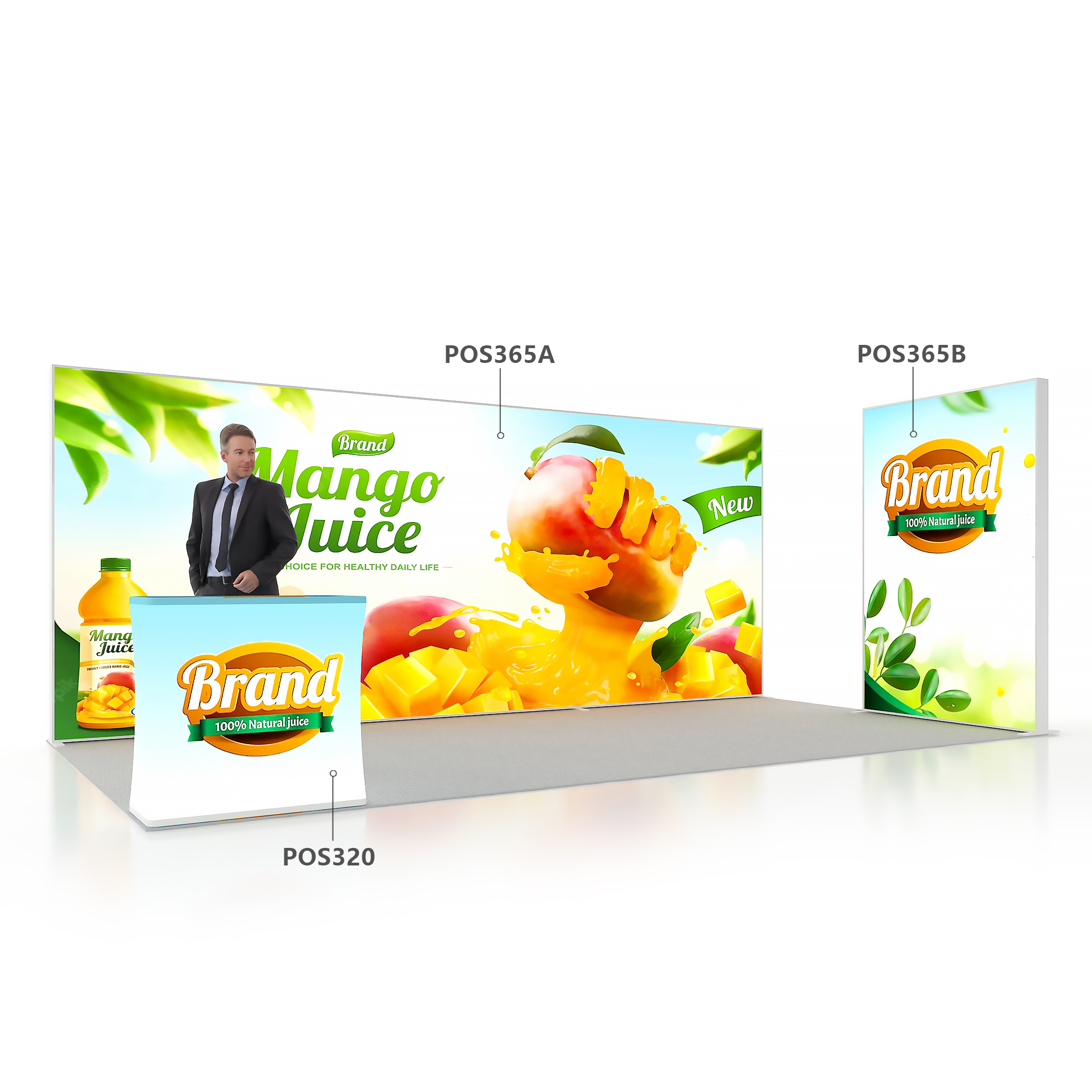 SEG Backlit LED Light Box Display (600 x 240cm) - Image 3