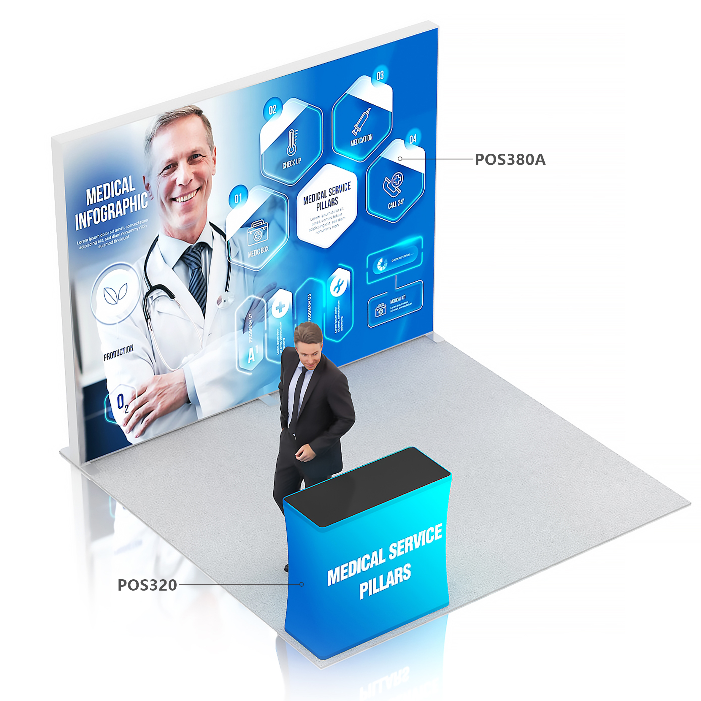 SEG Backlit LED Light Box Display (300 x 240cm) - Image 3