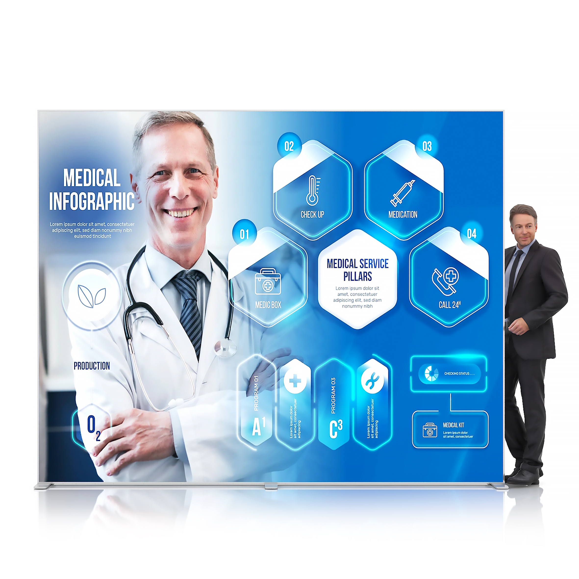 SEG Backlit LED Light Box Display (300 x 240cm) - Image 2