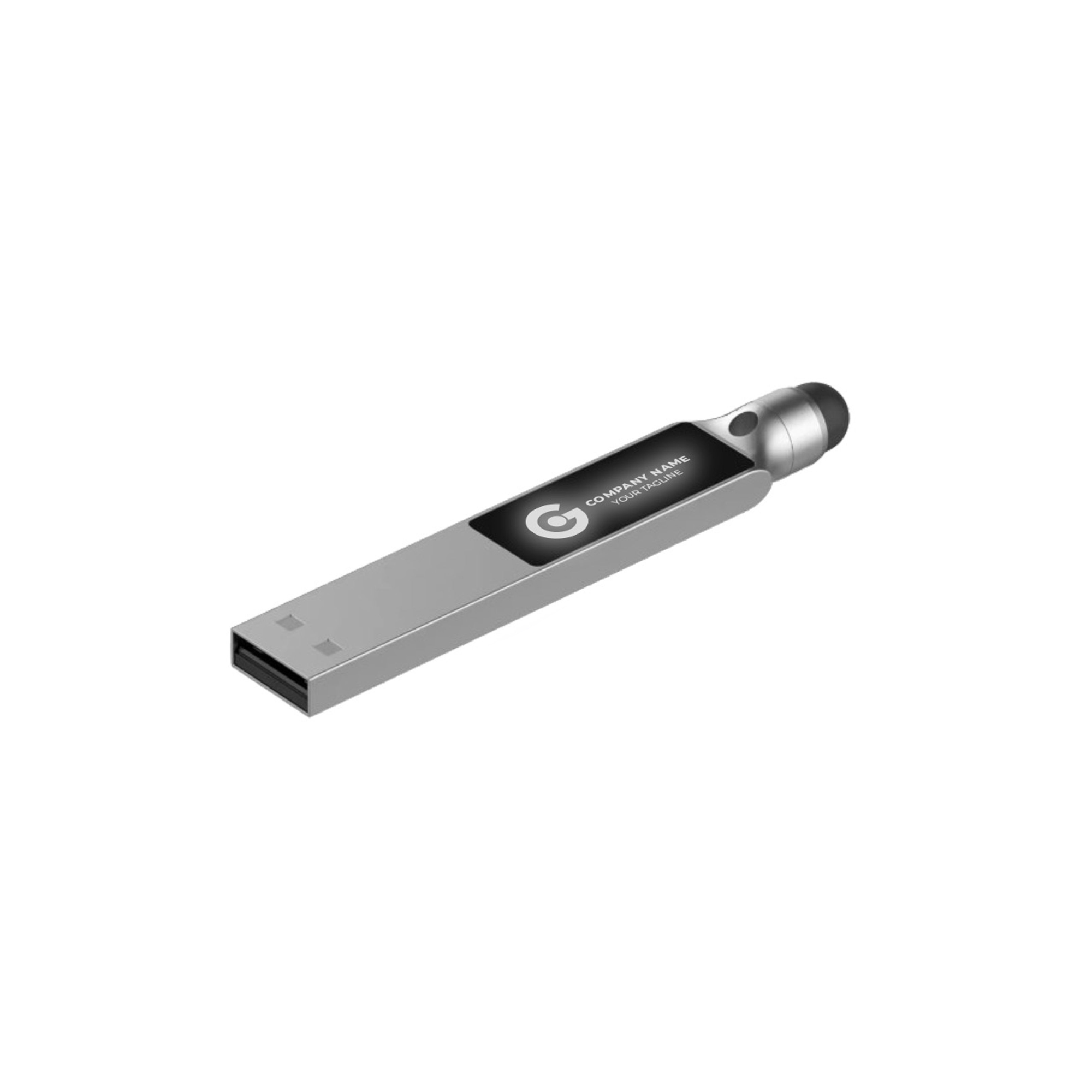Stylus Backlit Logo Flash Drive - Image 3