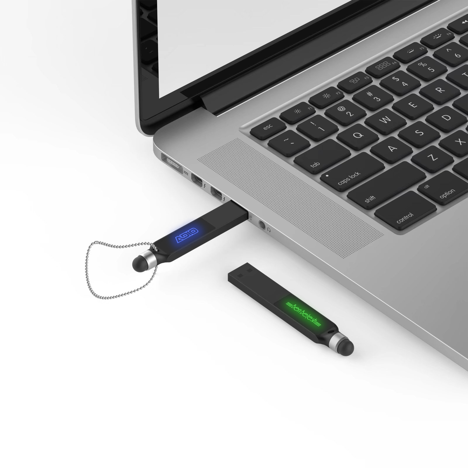 Stylus Backlit Logo Flash Drive - Image 6
