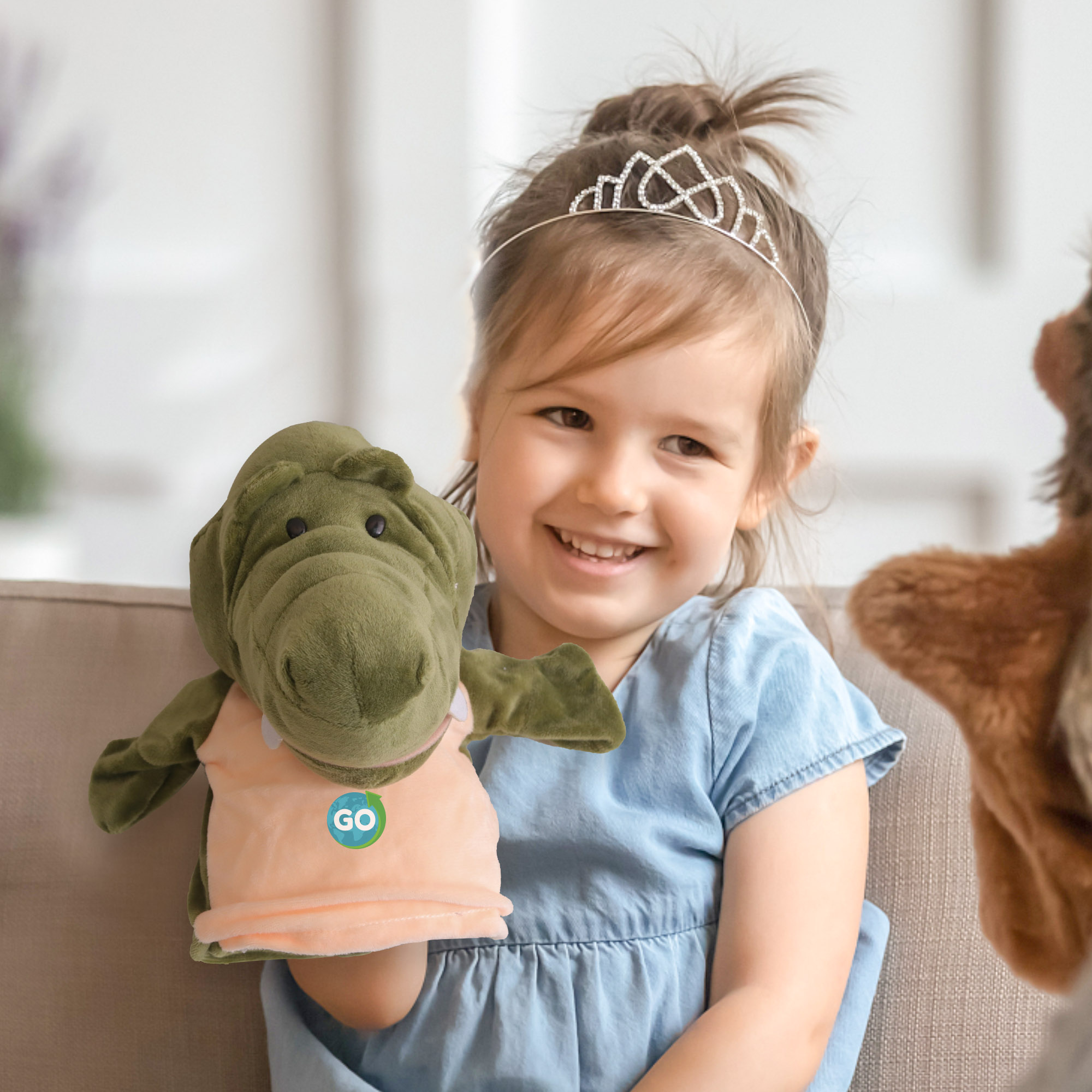 Crocodile Hand Puppet - Image 7