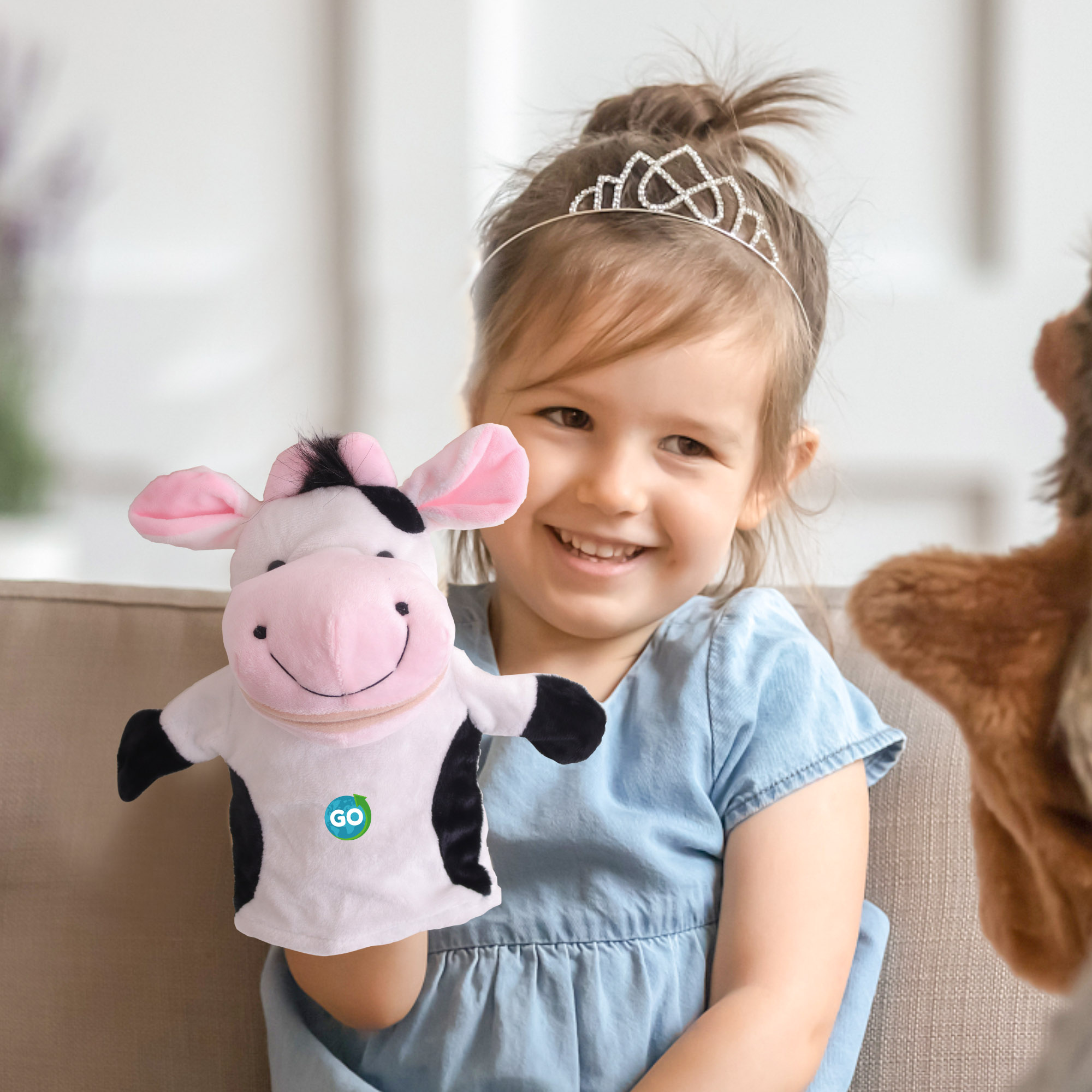Cow Hand Puppet - Image 7