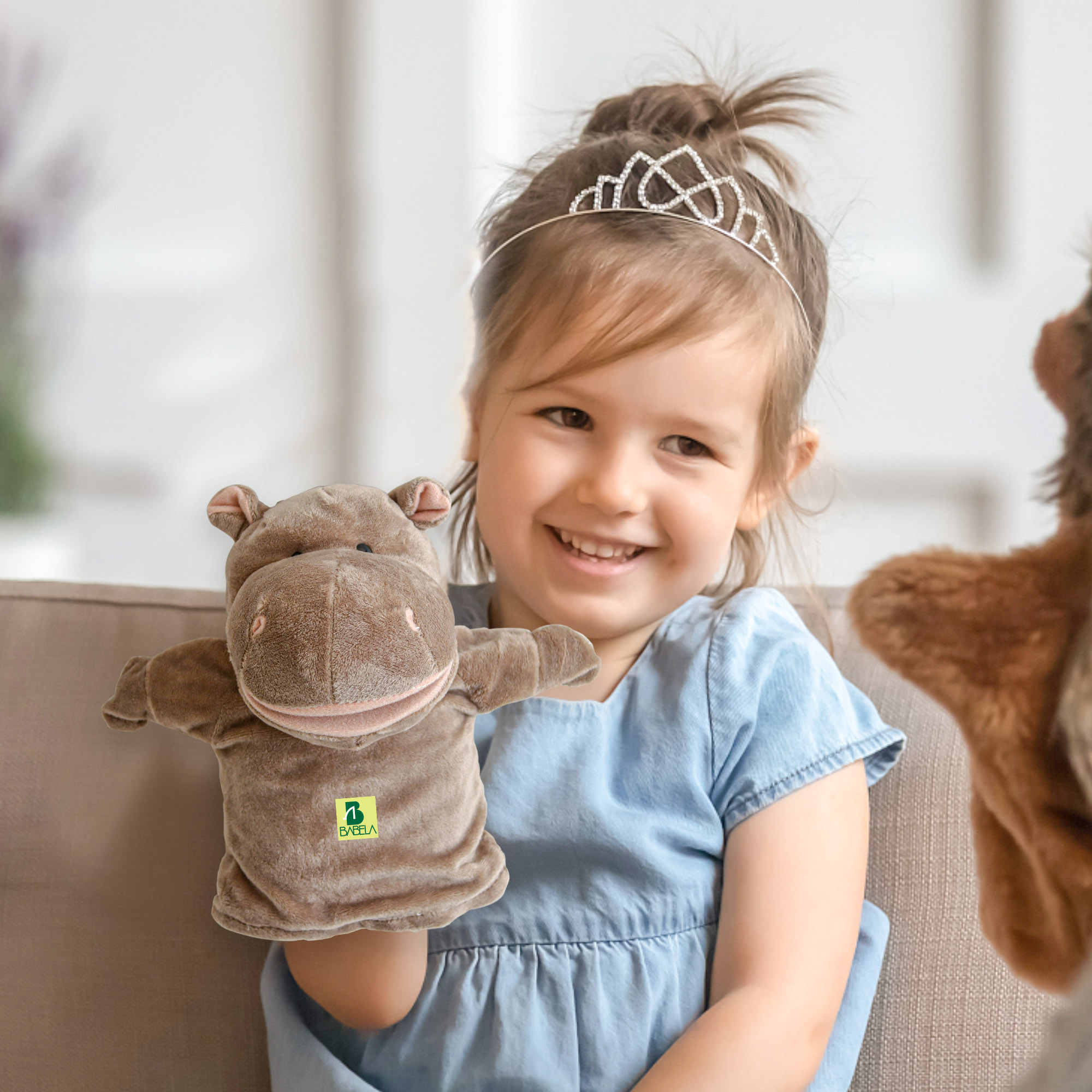 Hippopotamus Hand Puppet - Image 7