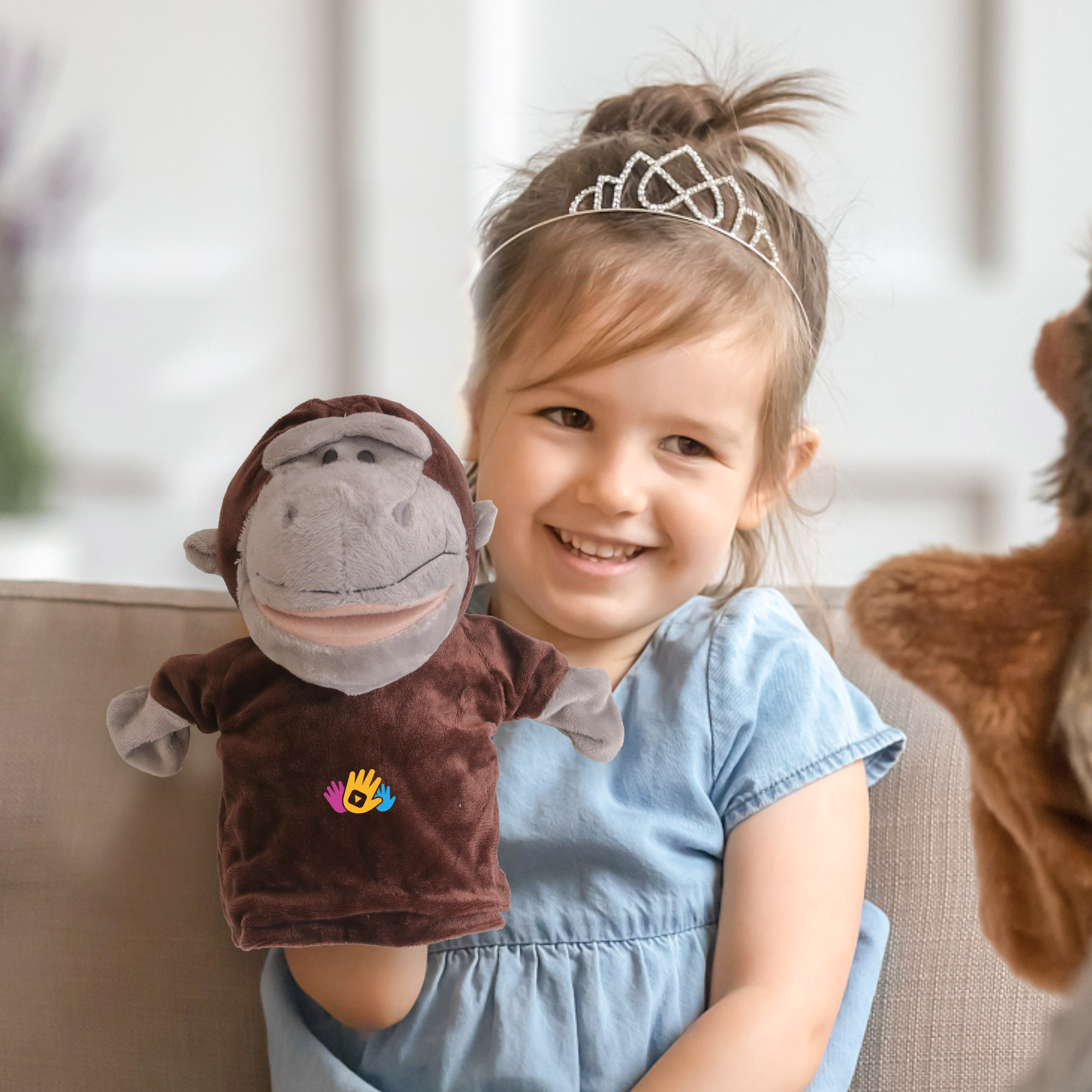 Monkey Hand Puppet - Image 7
