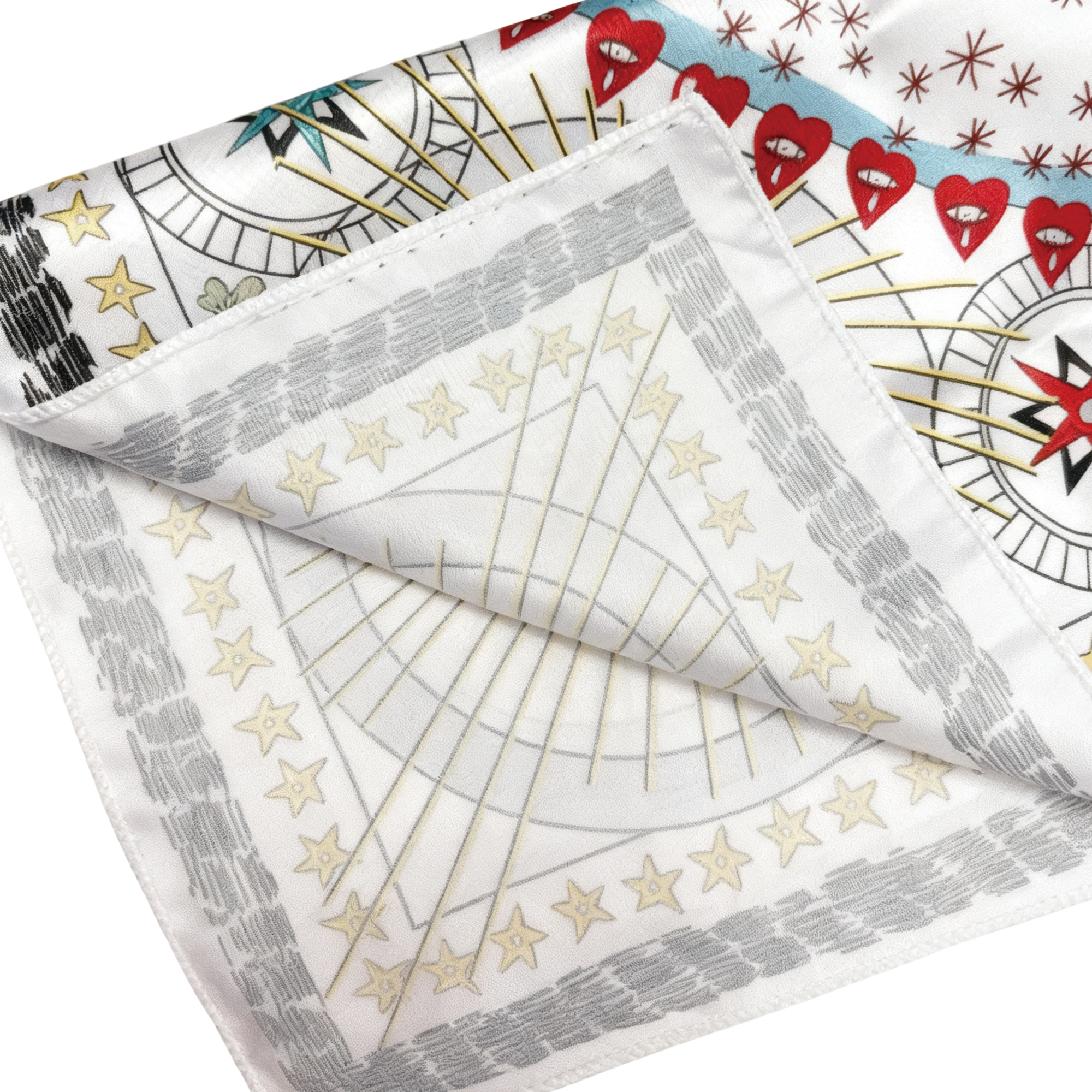 Silk Satin Scarf - Image 4