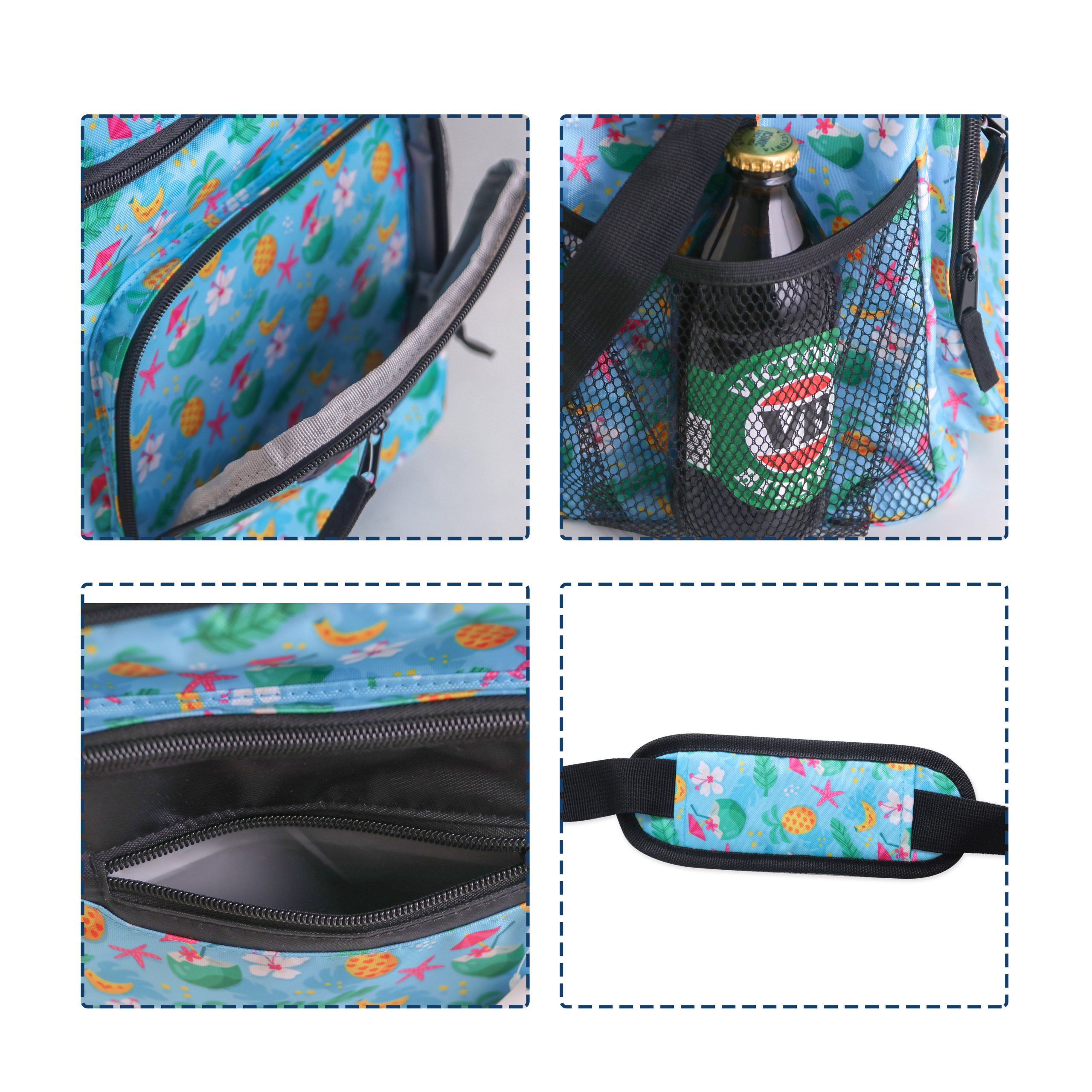 Sublimation Cooler Bag with Strap - Image 6