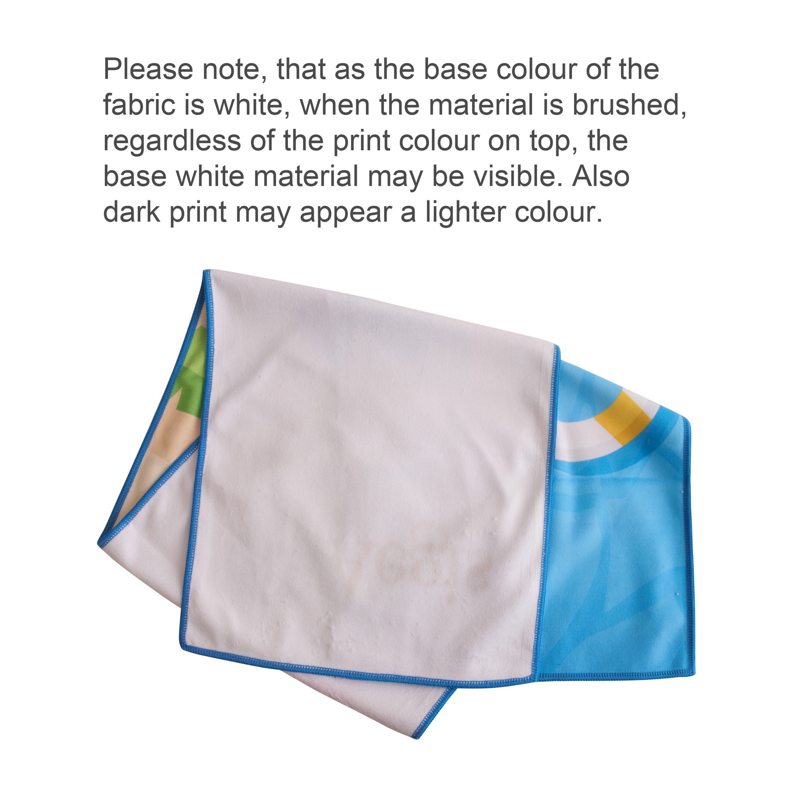 Microfibre Colour Beach Towel (30x130cm) - Image 2