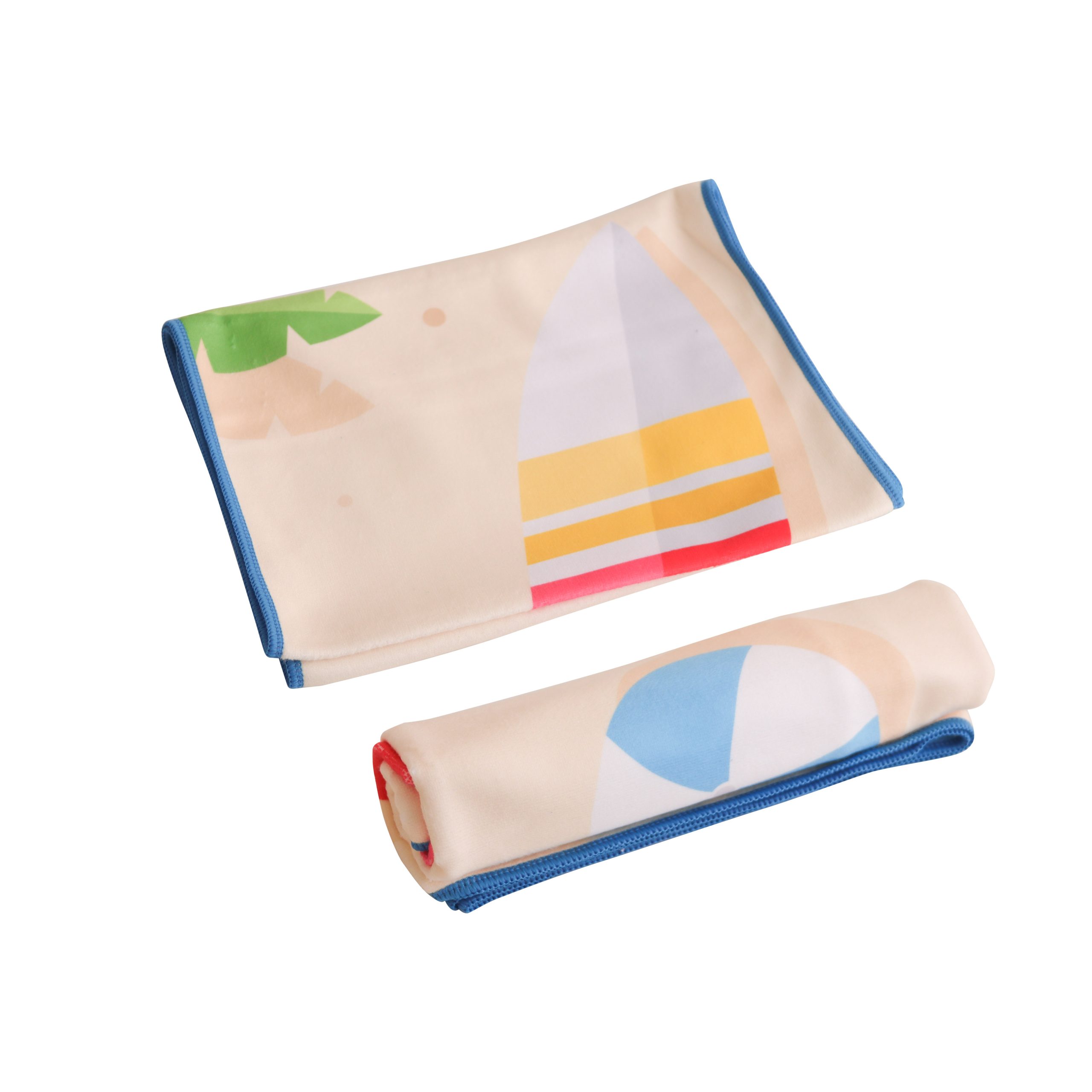 Microfibre Colour Beach Towel (30x130cm) - Image 4