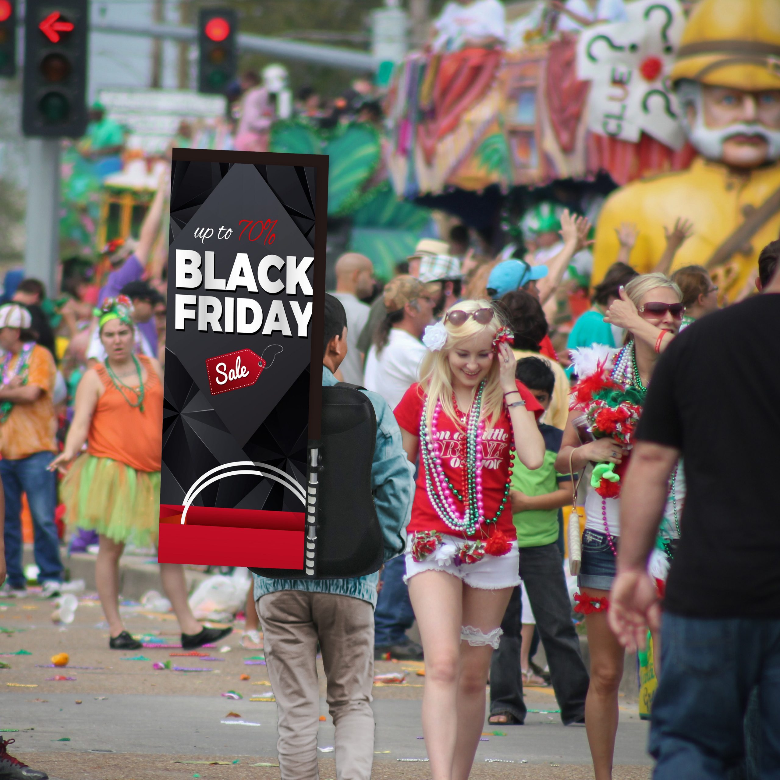 Rectangle Backpack Flag - Image 6