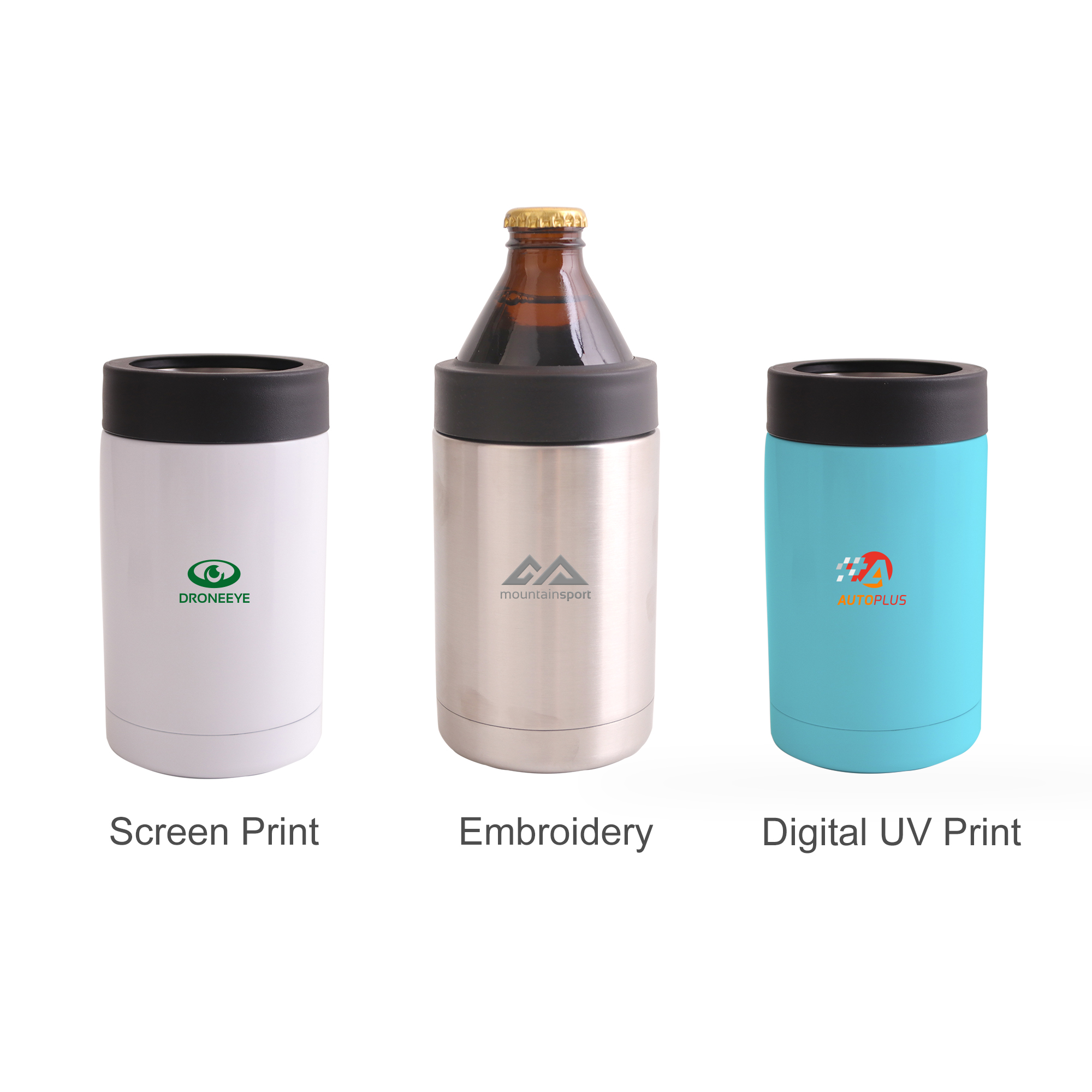 14oz Stainless Steel Stubby Holder - Image 5