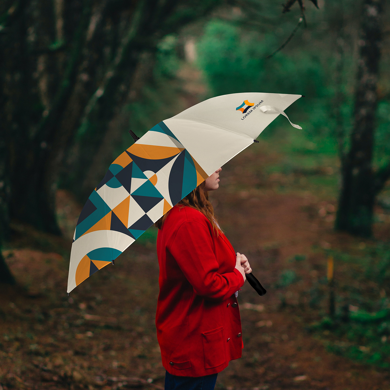 Full Colour Golf Umbrella - Image 9
