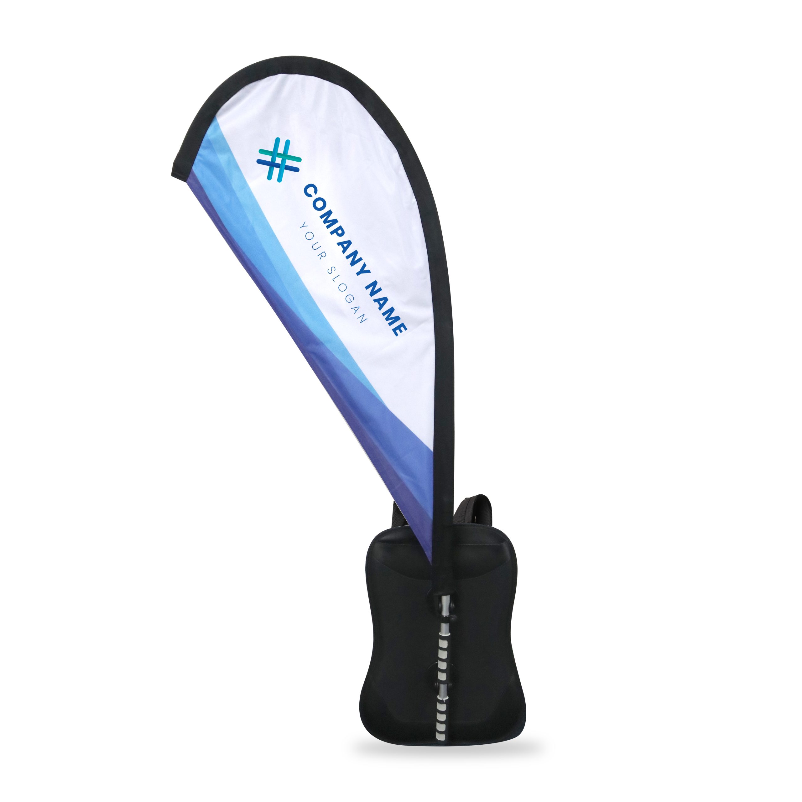 Teardrop Backpack Flag - Image 2