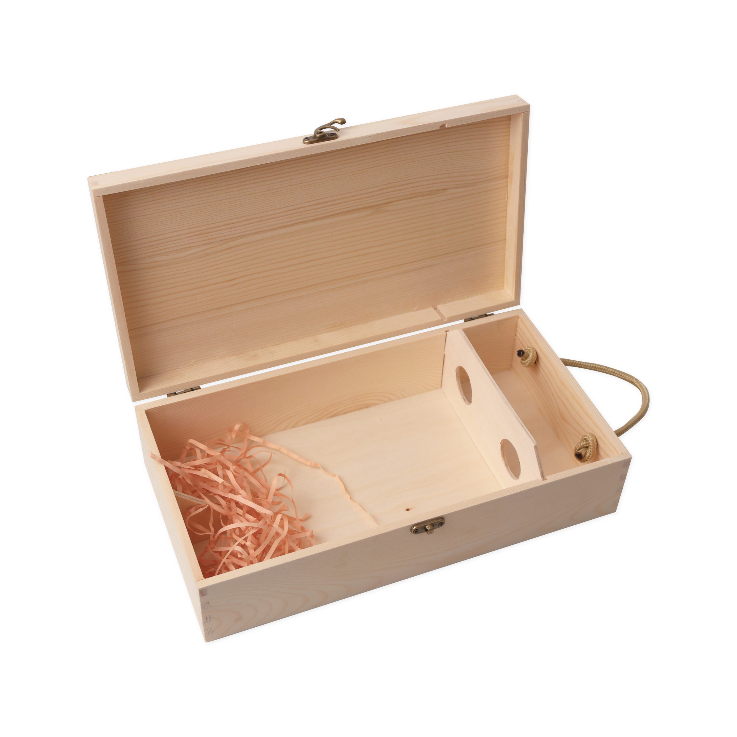 Double Bottle Wooden Wine Box - Image 8
